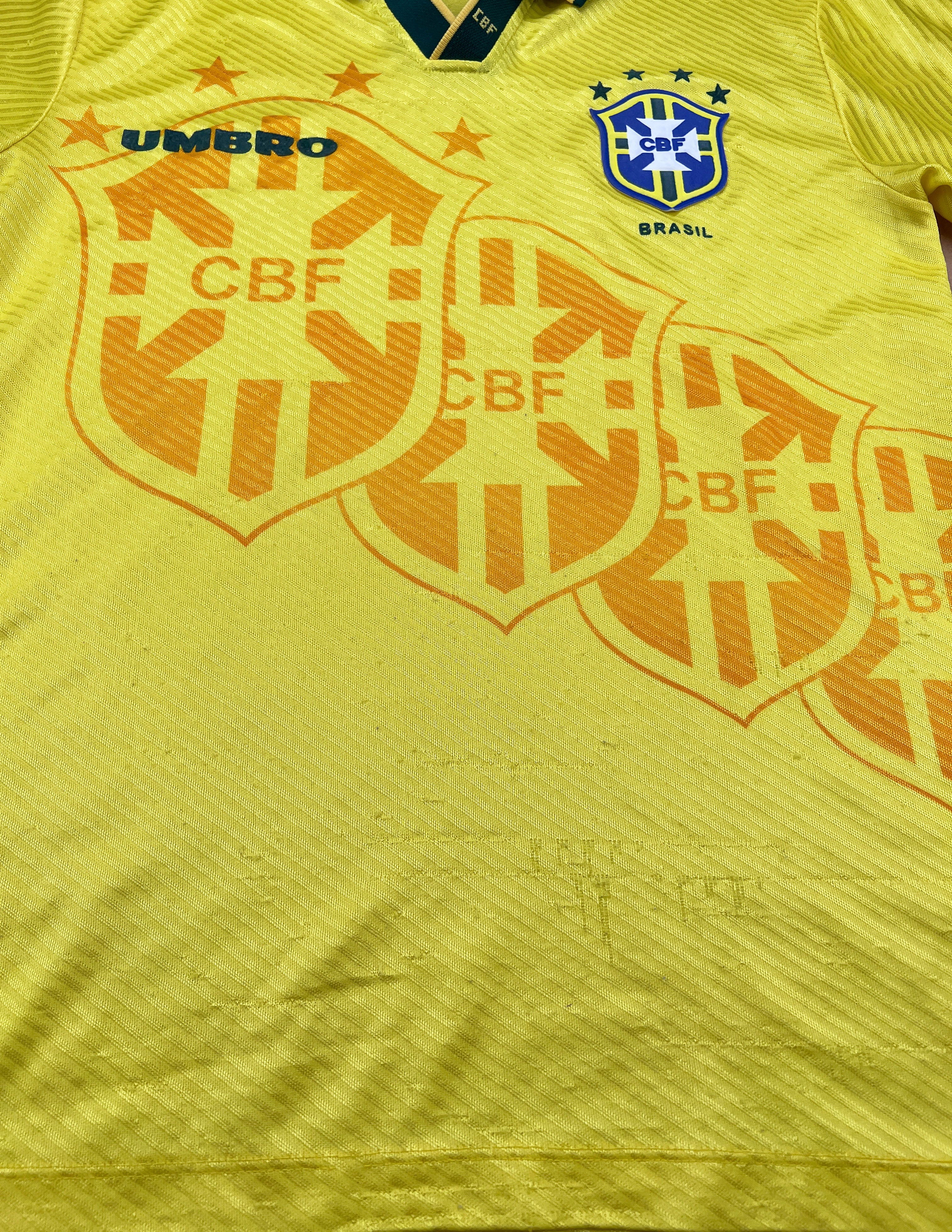 Brasilien 1994 Heim Trikot S umbro