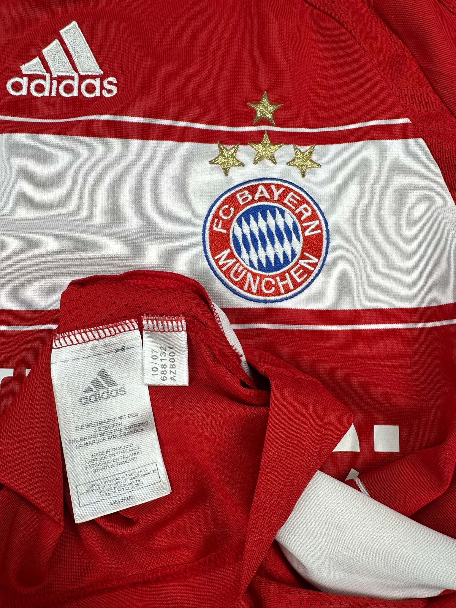 Bayern München 2008-09 "Ribery" Heim Trikot M adidas