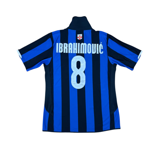 Inter 2007-08 "Ibrahimovic" Heim Trikot M nike *100 Jahre*