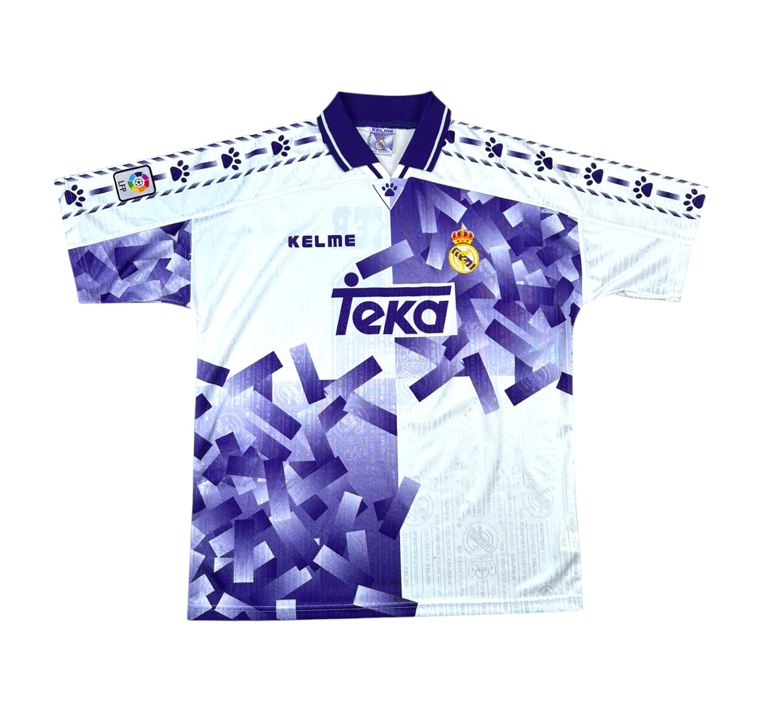 Real Madrid 1996-97 "Šuker" Ausweich Trikot XL KELME