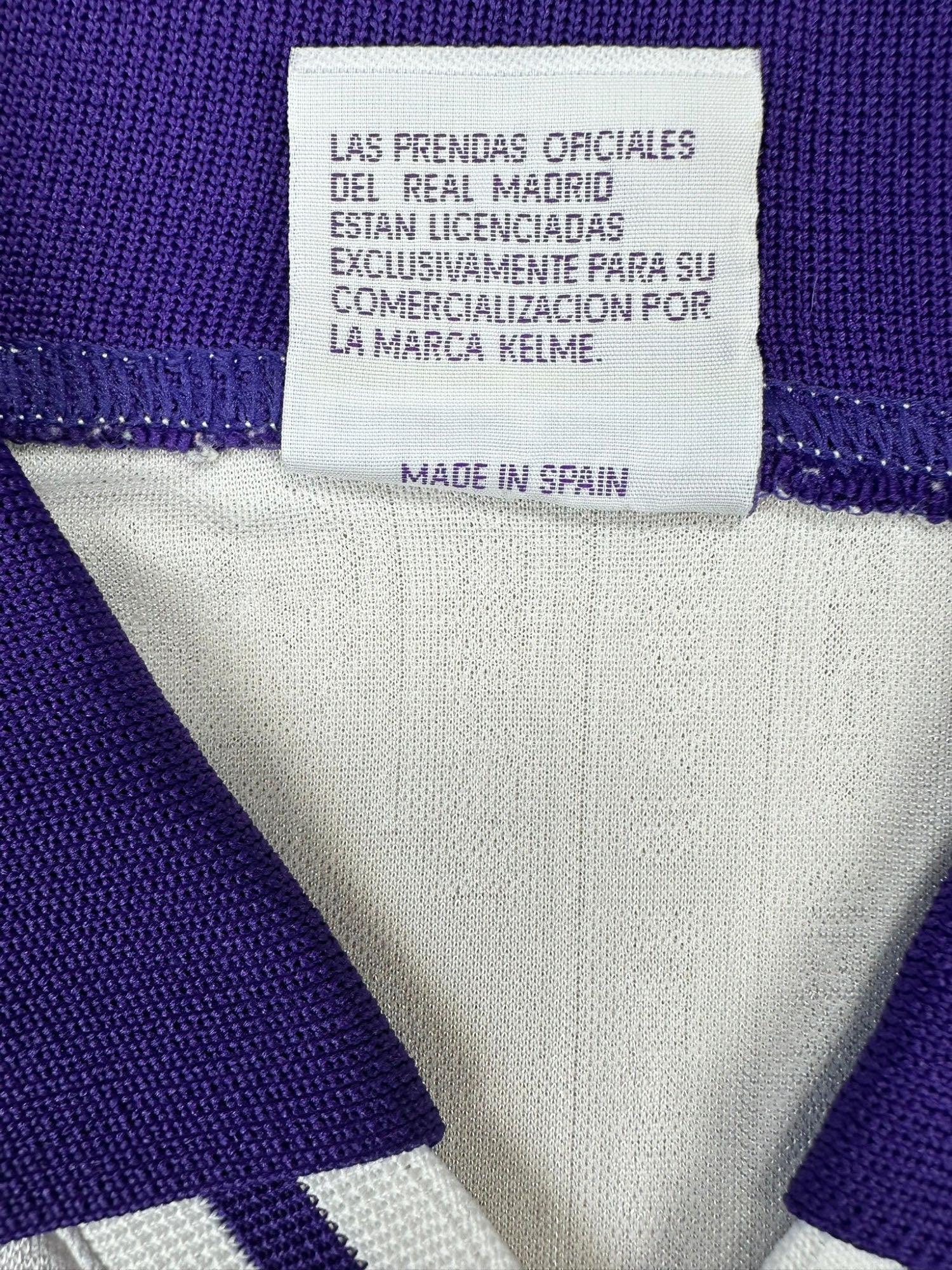 Real Madrid 1996-97 "Šuker" Ausweich Trikot XL KELME