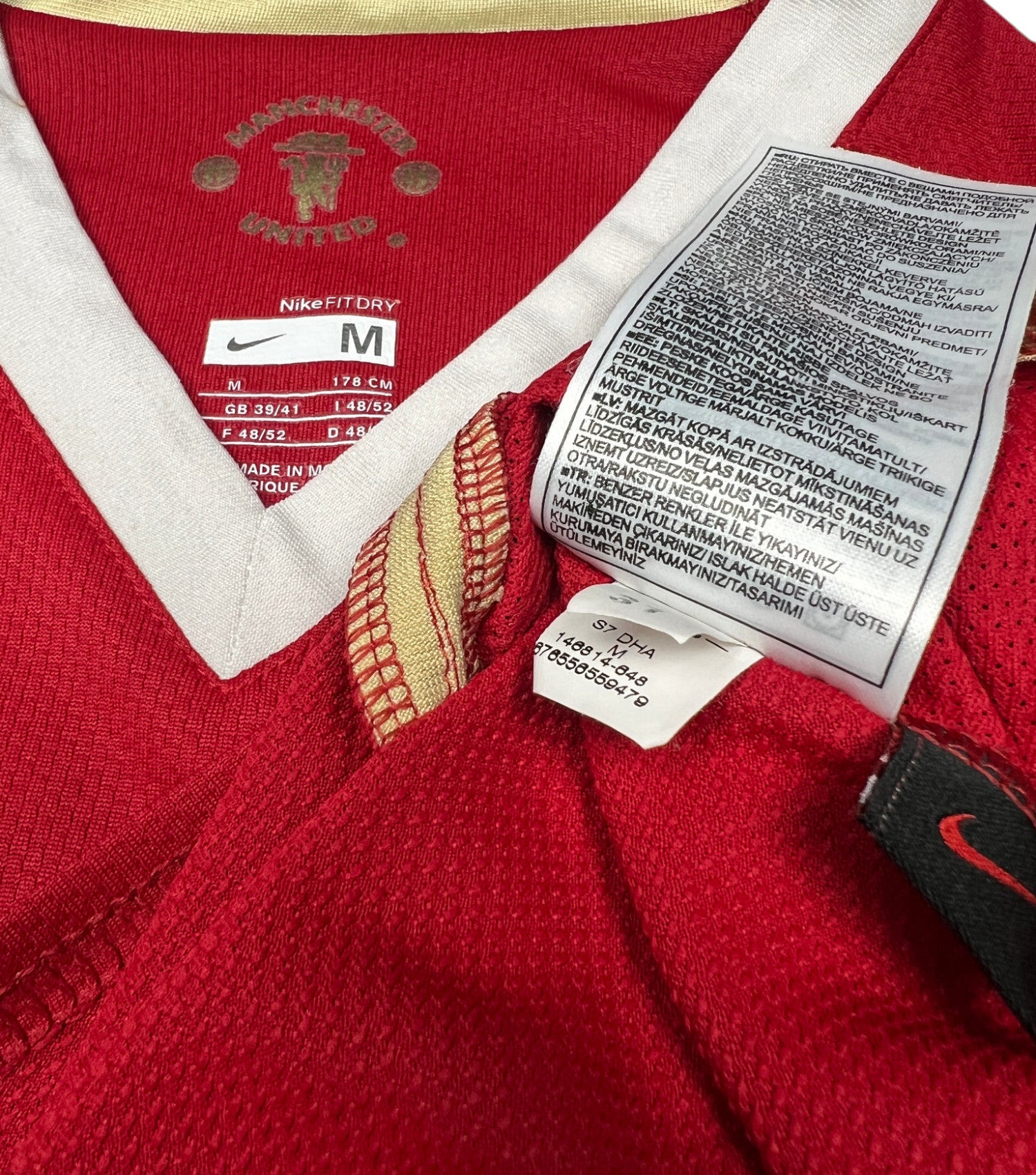 Manchester United 2006-07 "Cristiano Ronaldo" Heim Trikot (M) nike