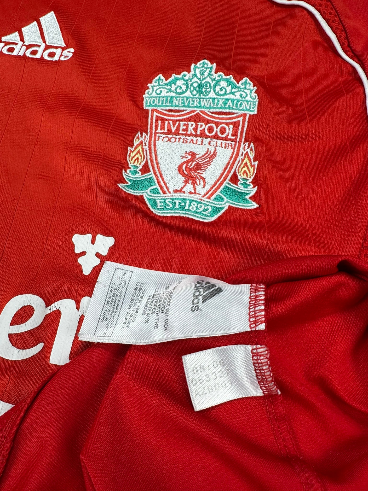 Liverpool 2006-08 Heim Trikot M adidas