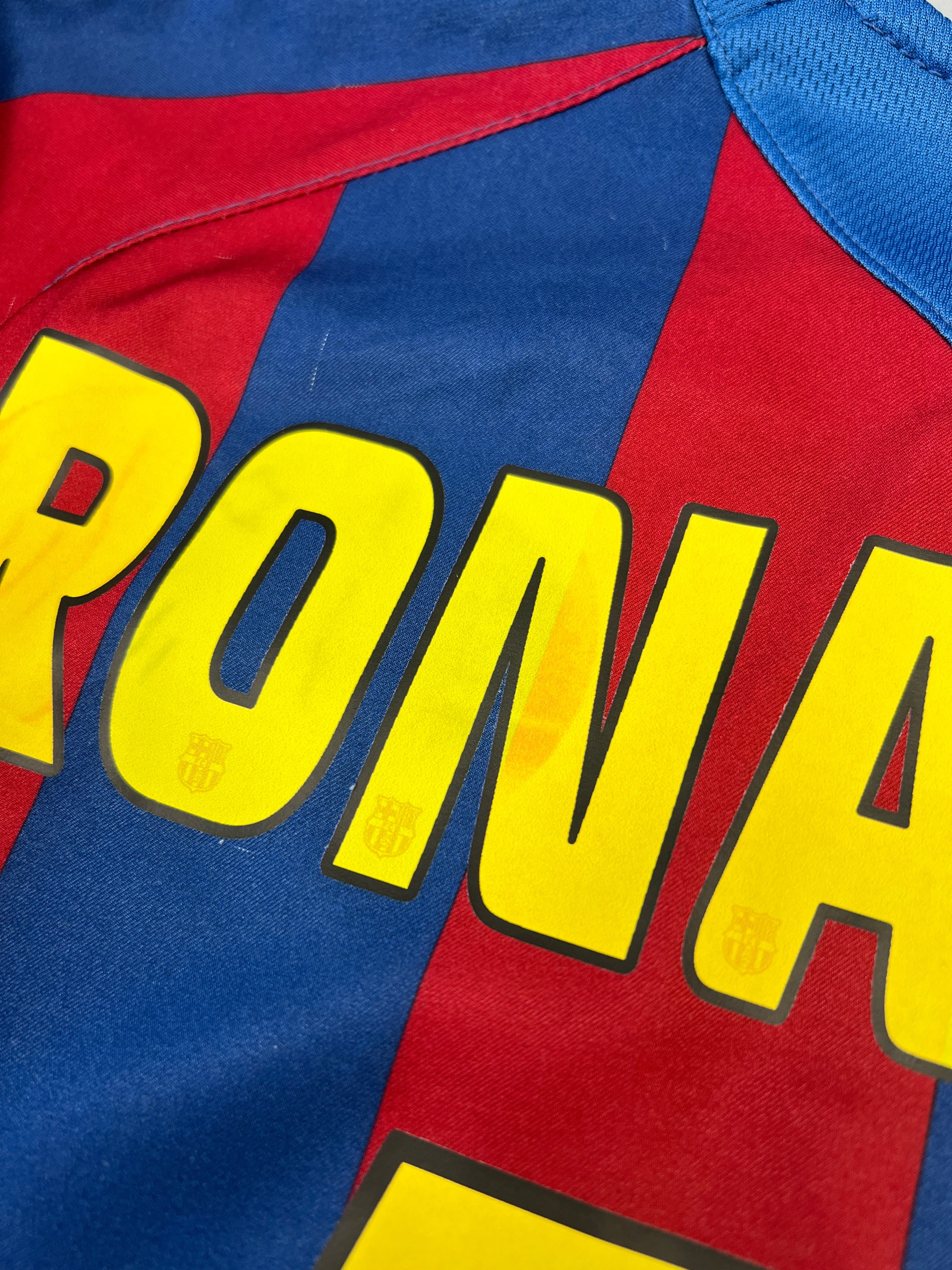 Barcelona 2005-06 "Ronaldinho" Heim Trikot (M) nike