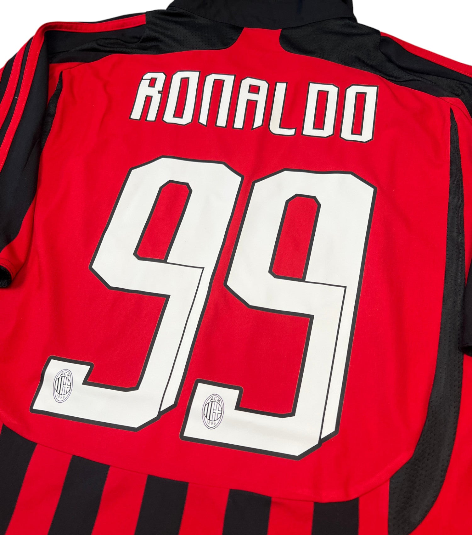 AC Mailand 2007-08 "Ronaldo" Heim Trikot (XL) adidas