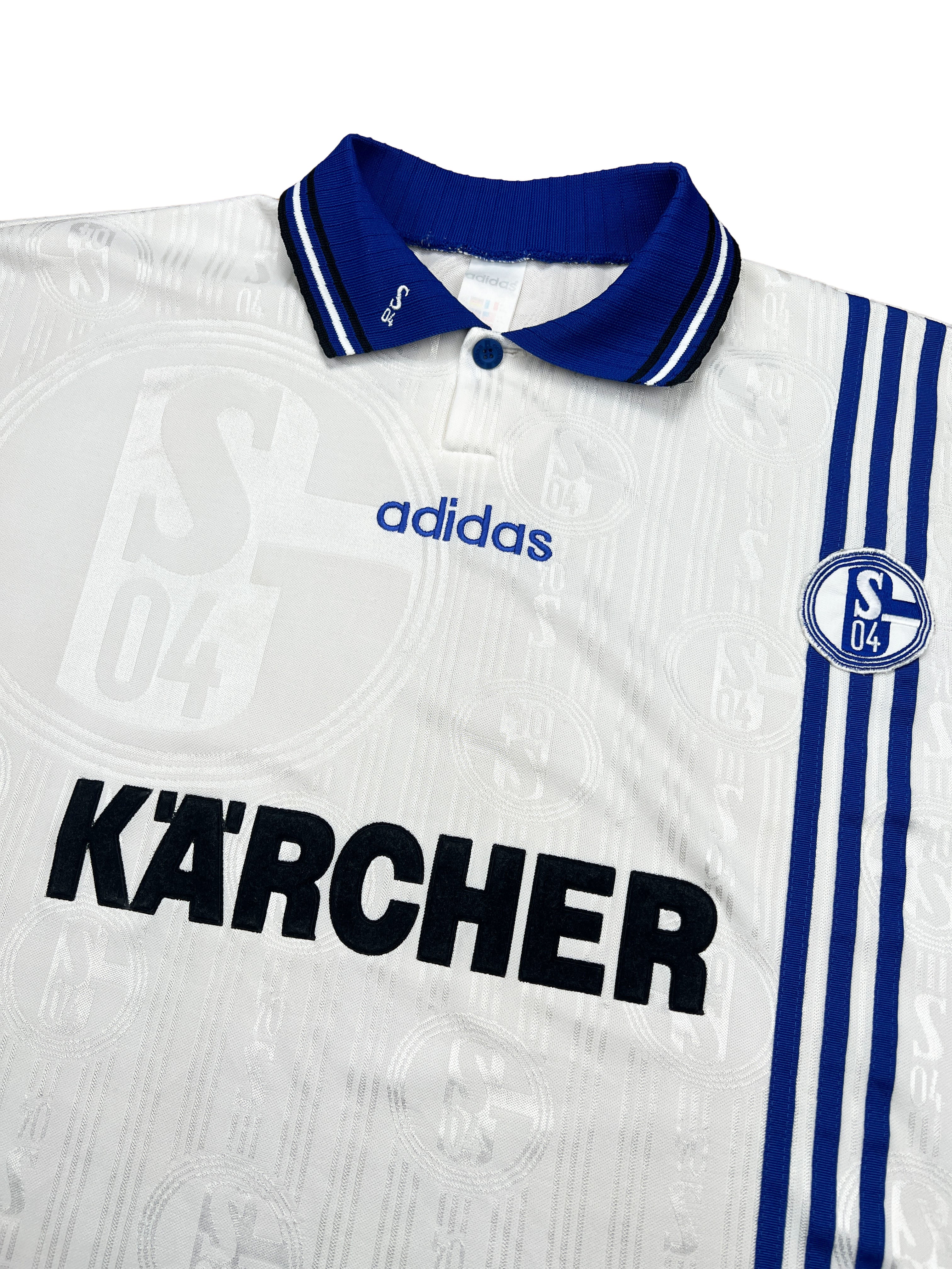 Schalke 04 1996-97 Auswärts Trikot XXL adidas EUROFIGHTER