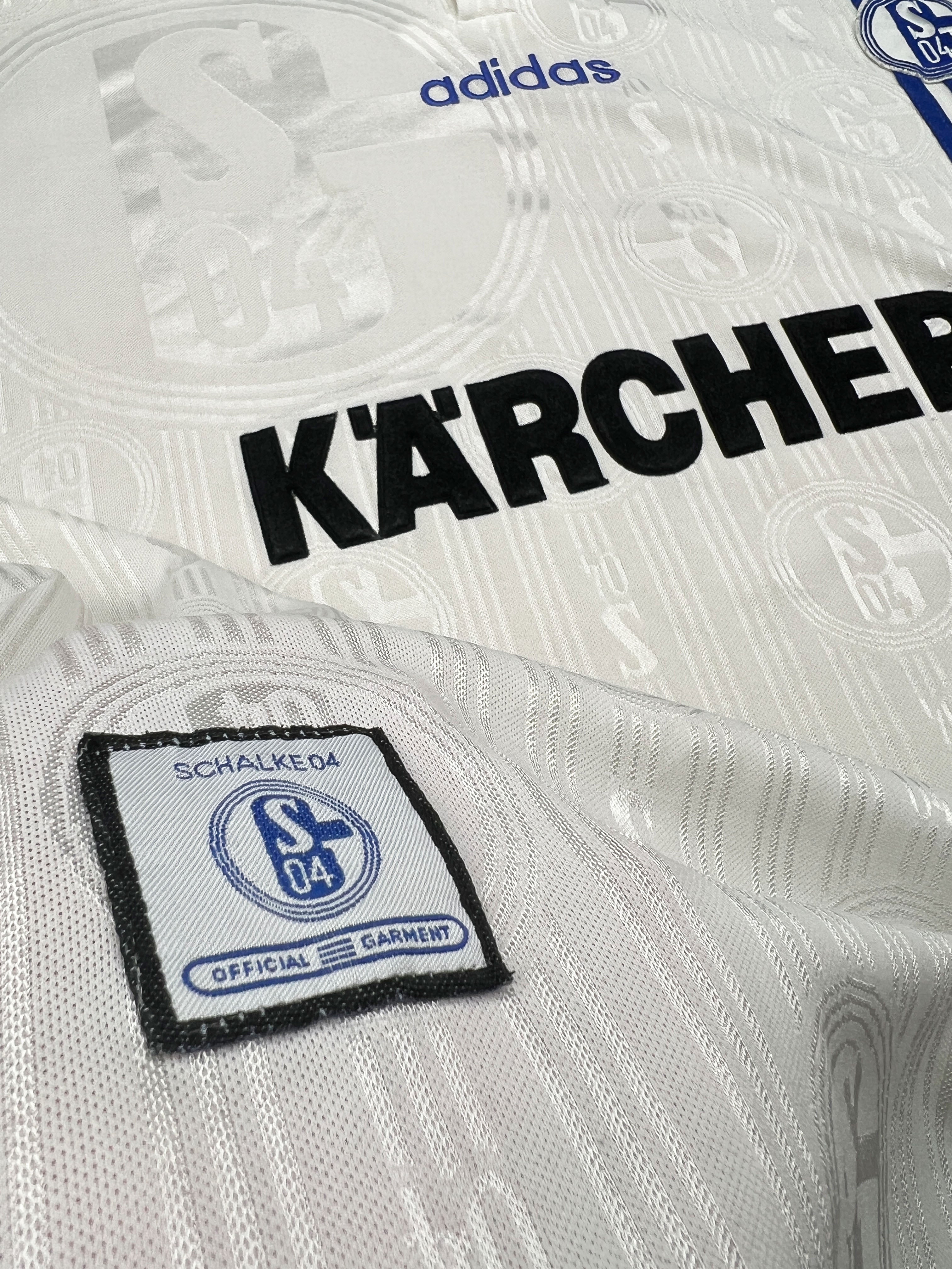 Schalke 04 1996-97 Auswärts Trikot XXL adidas EUROFIGHTER