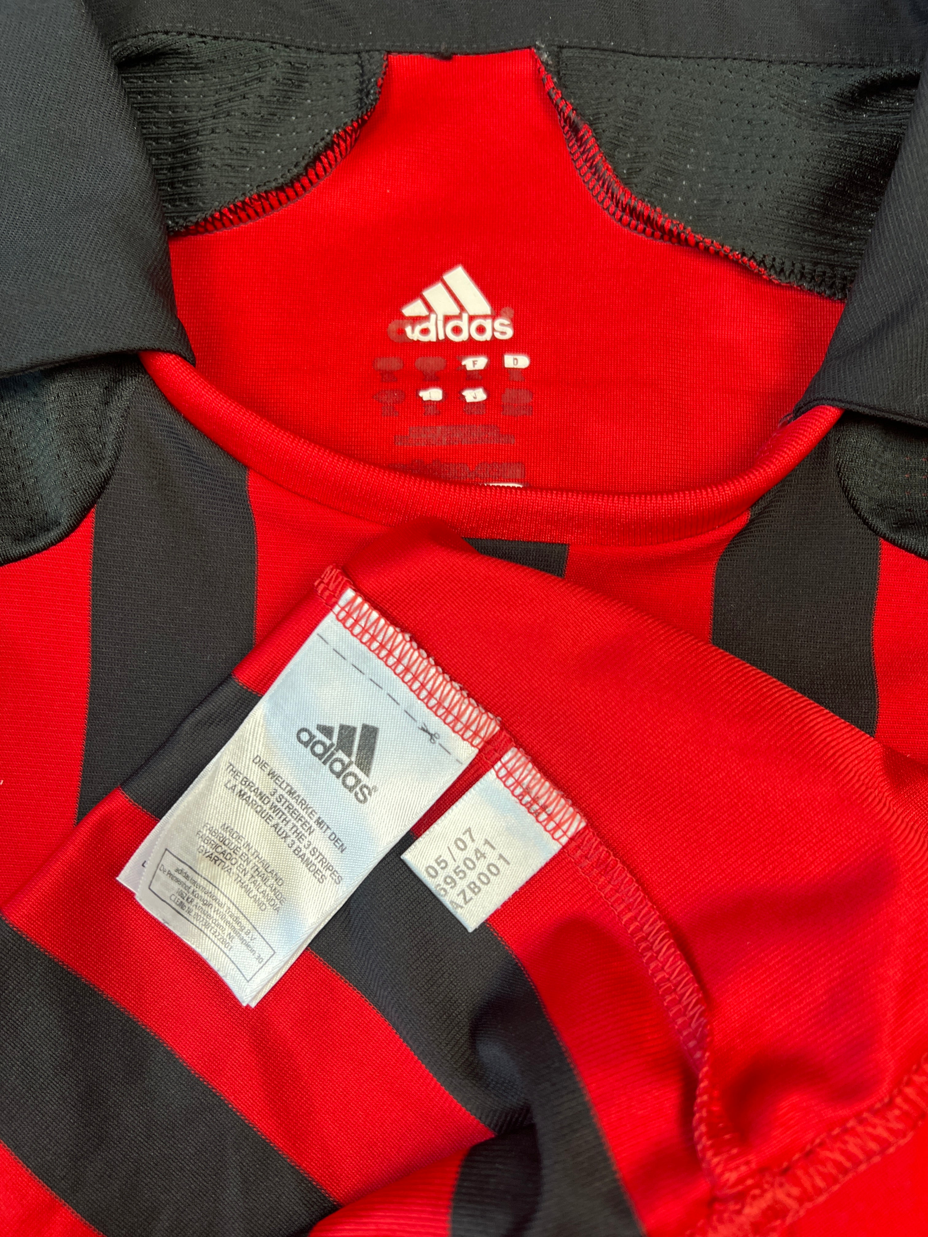 AC Mailand 2007-08 "Ronaldo" Heim Trikot (XL) adidas