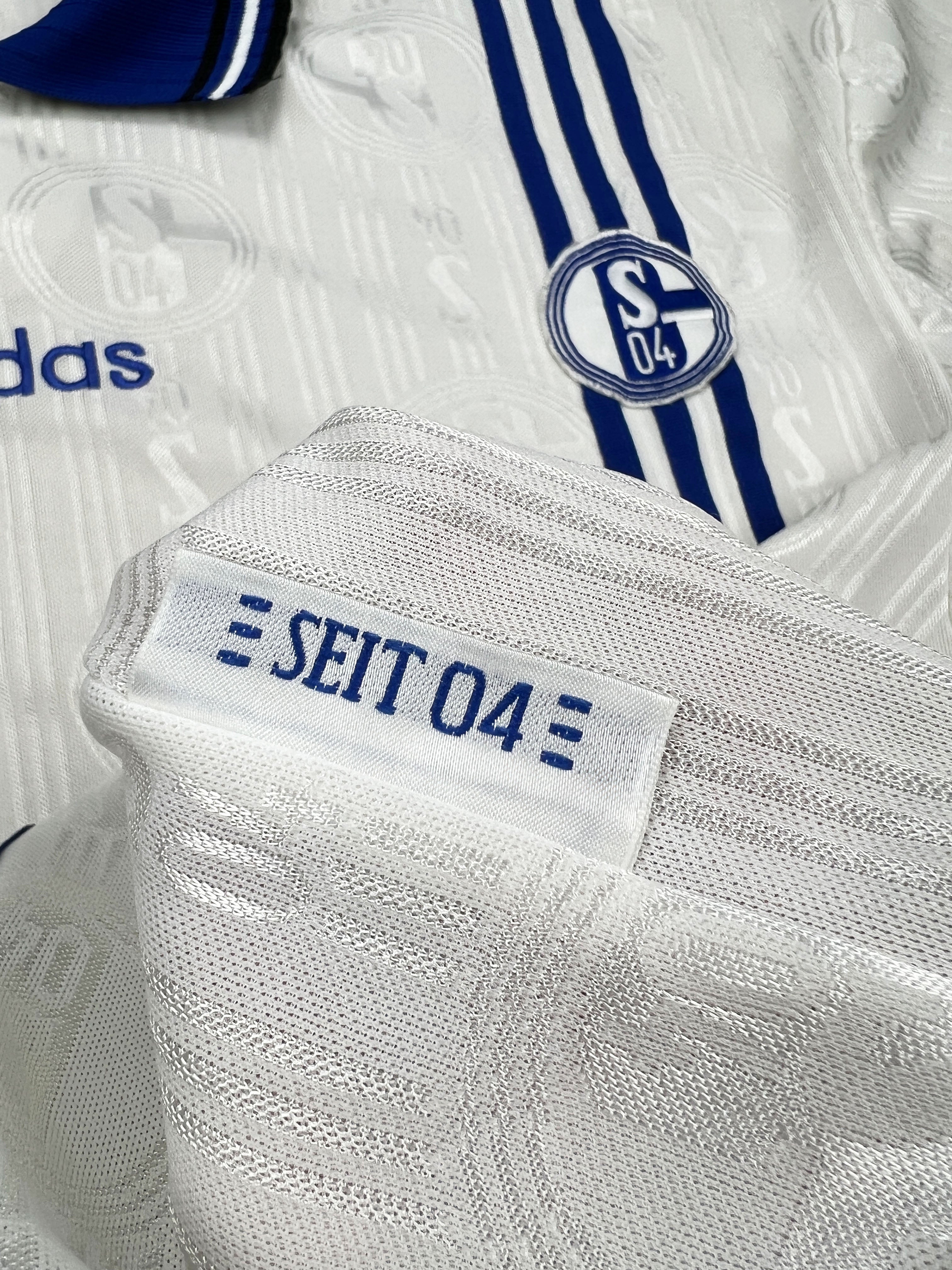 Schalke 04 1996-97 Auswärts Trikot XXL adidas EUROFIGHTER