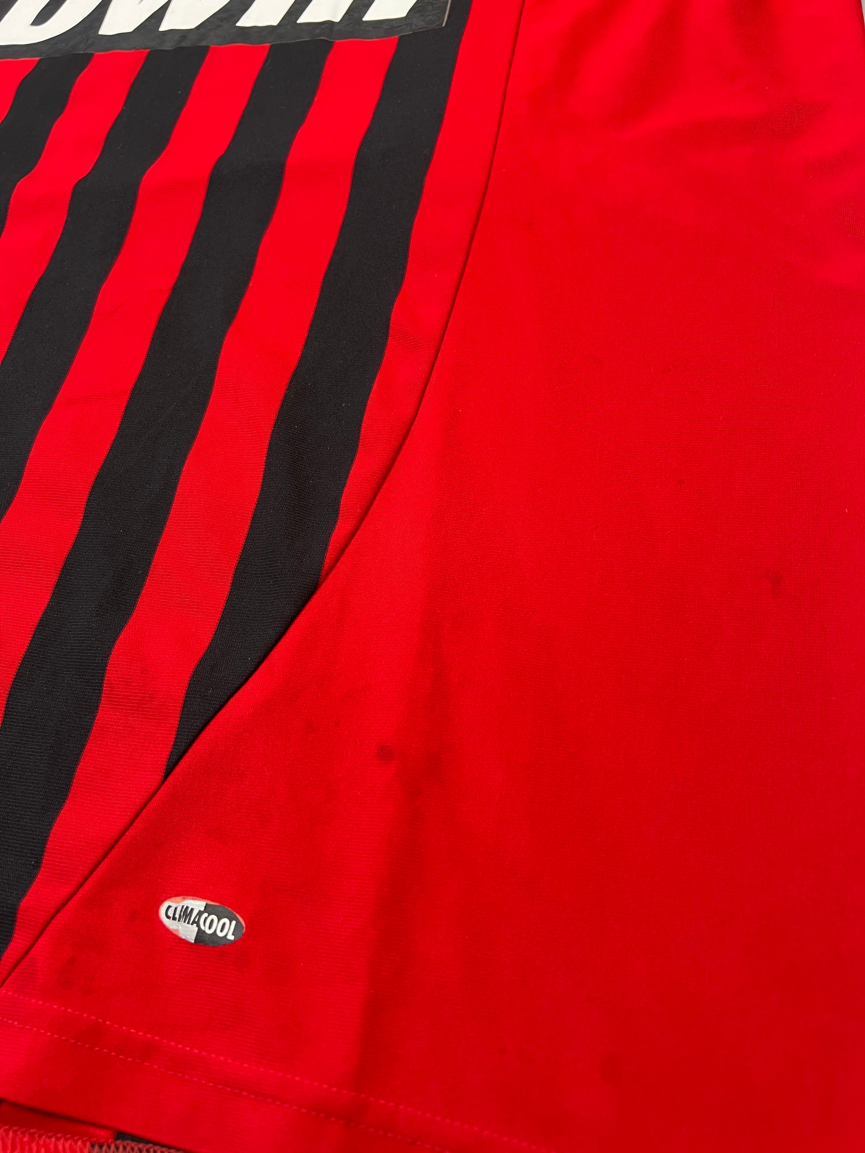 AC Mailand 2007-08 "Ronaldo" Heim Trikot (XL) adidas