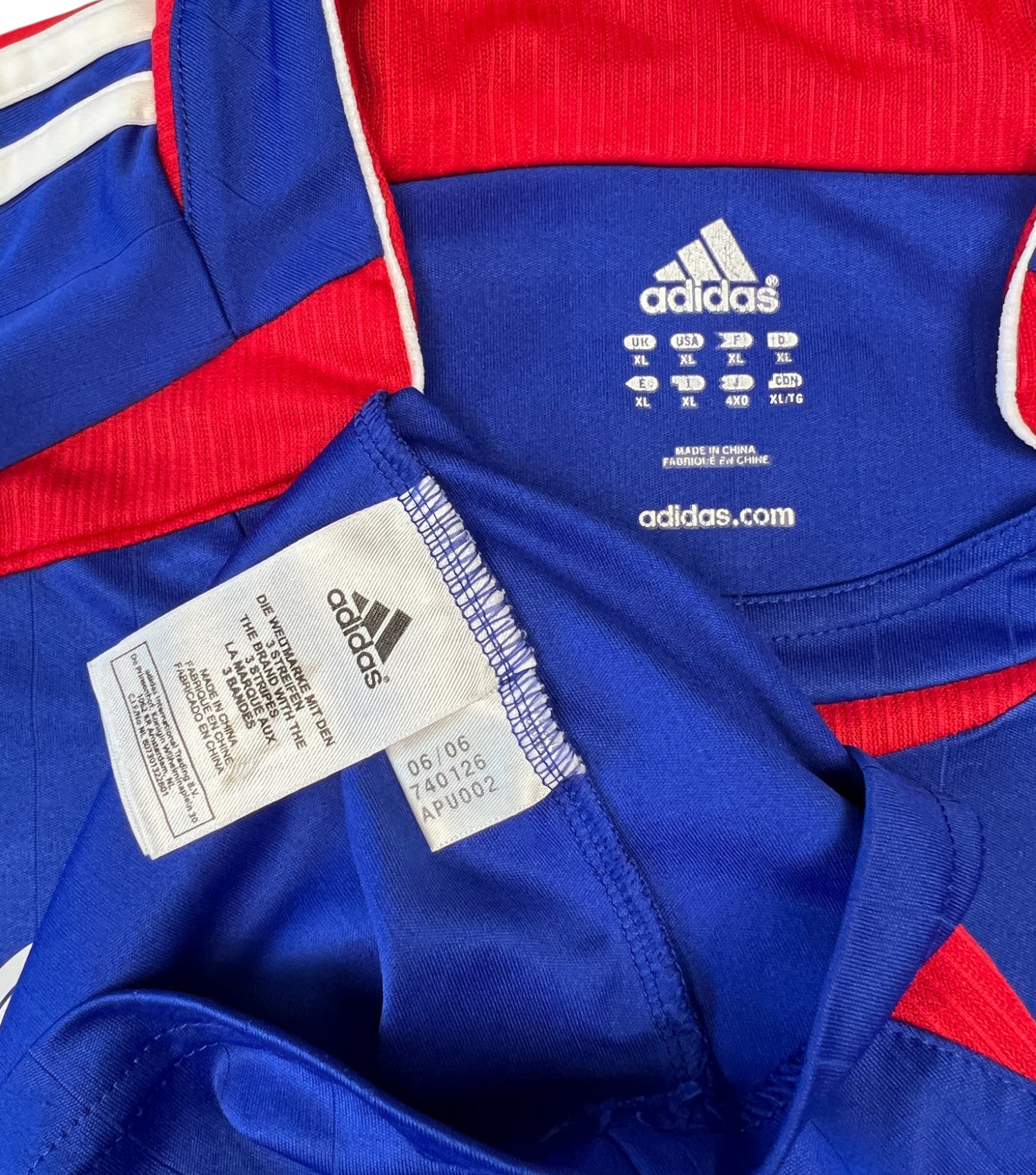 Frankreich 2006-08 "Henry" Heim Trikot (XL) adidas
