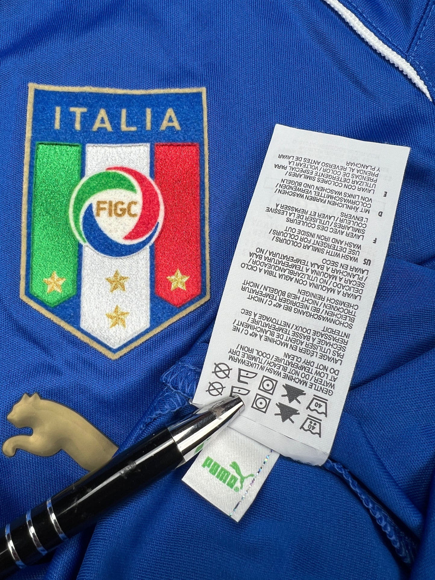 Italien 2008-09 Trainingsshirt 16 Jahre (S fit) Puma