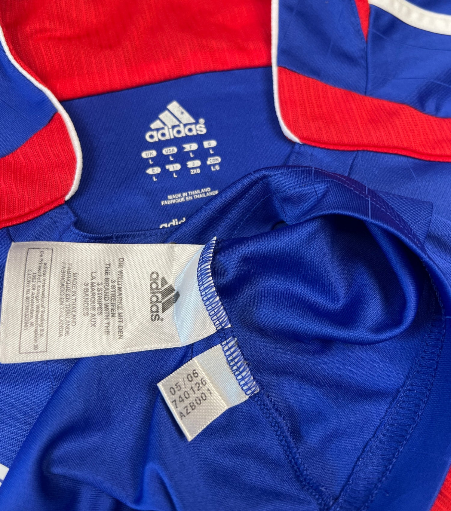 Frankreich 2006 "Zidane" Heim Trikot (L) adidas