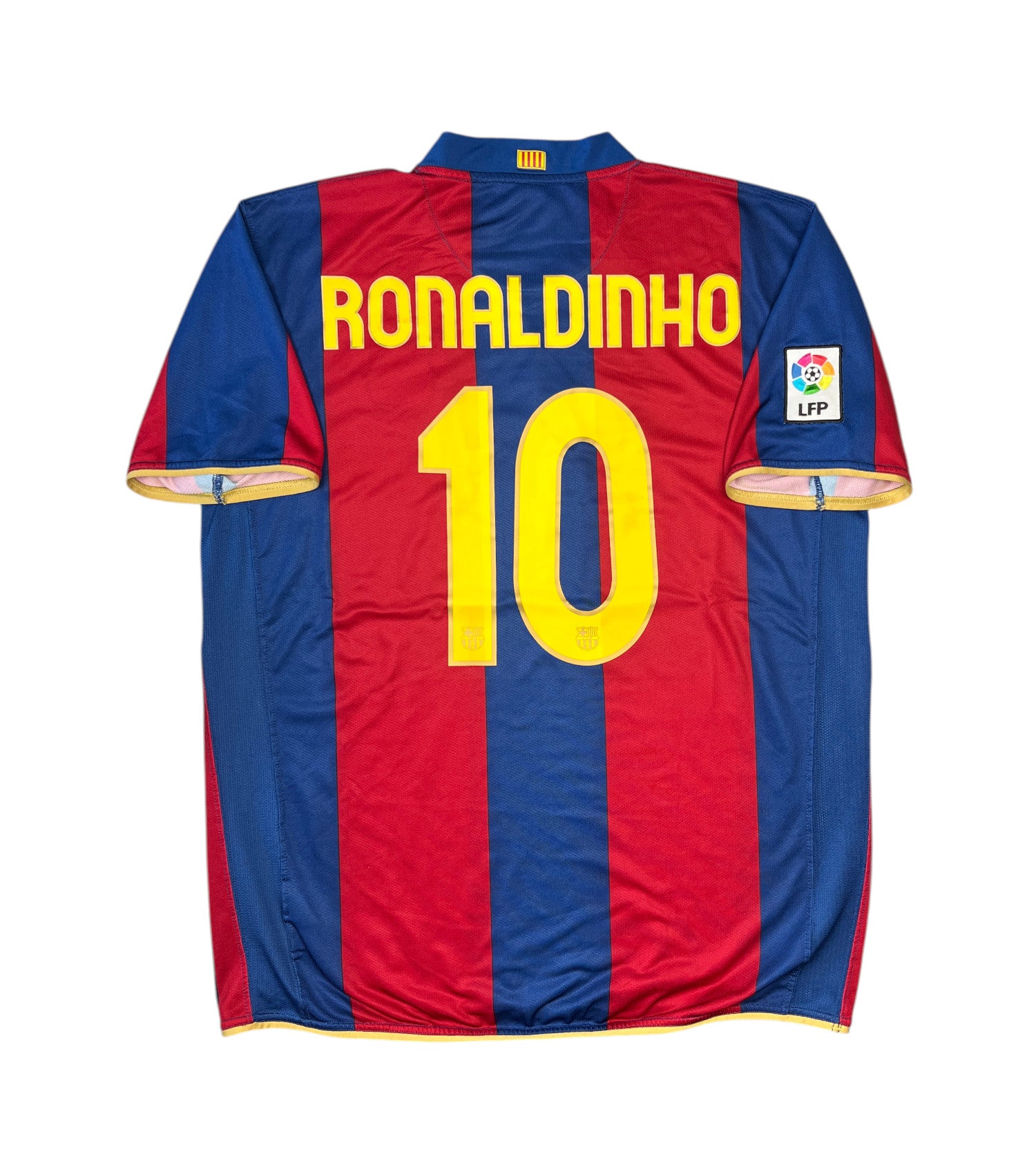 Barcelona 2007-08 "Ronaldinho" Heim Trikot (XL) nike
