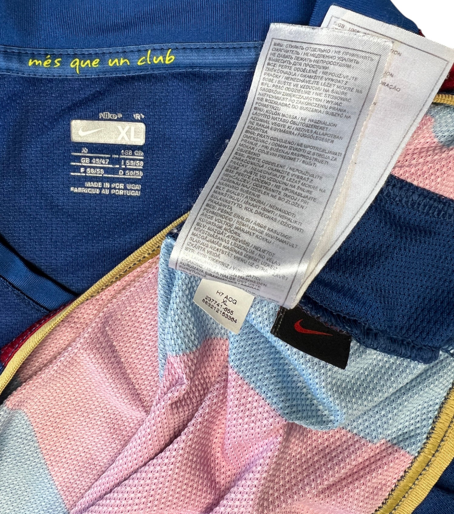 Barcelona 2007-08 "Ronaldinho" Heim Trikot (XL) nike