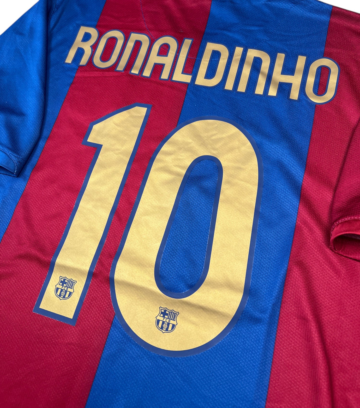 Barcelona 2006-07 "Ronaldinho" Heim Trikot (L) nike