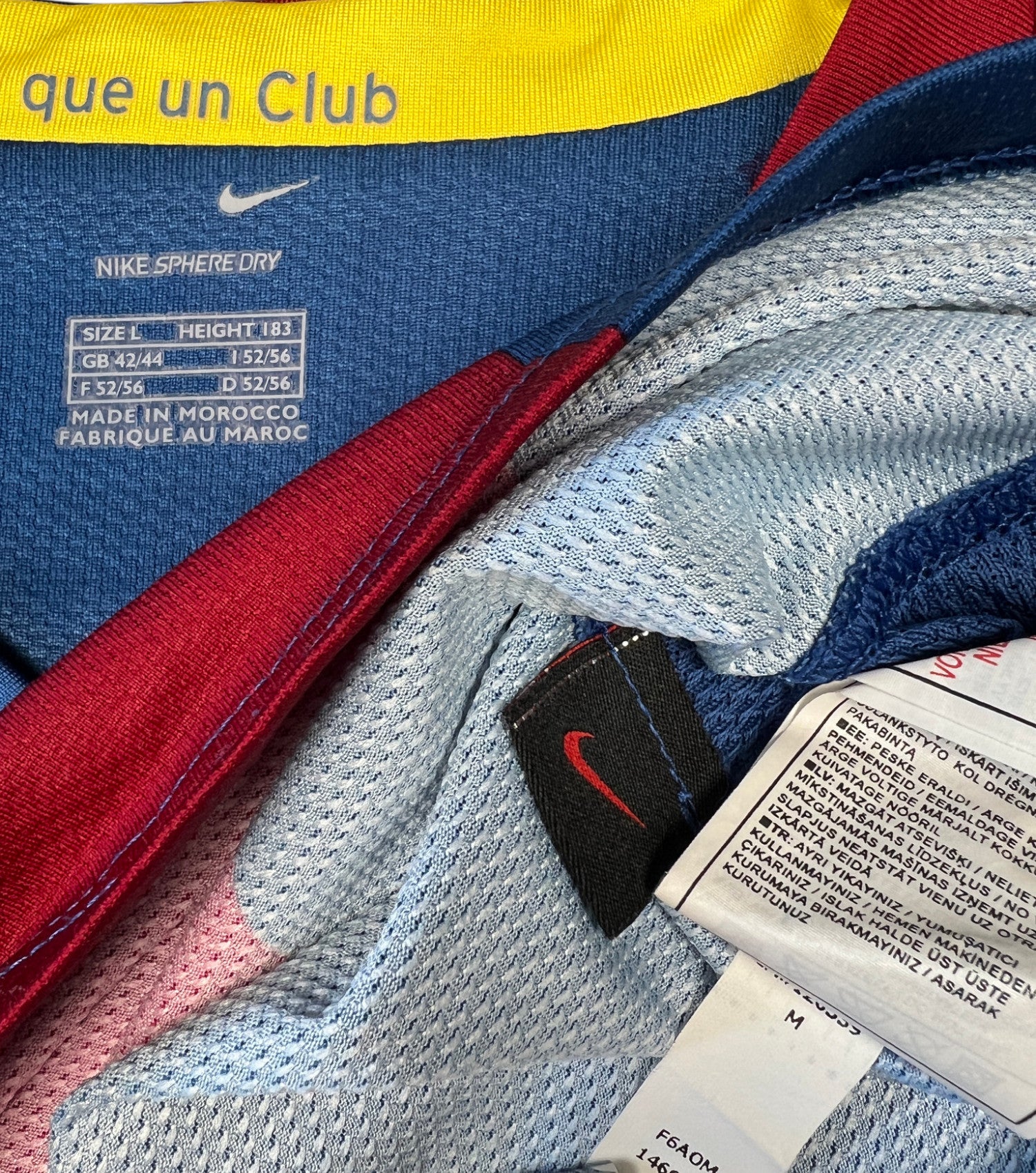 Barcelona 2006-07 "Ronaldinho" Heim Trikot (L) nike