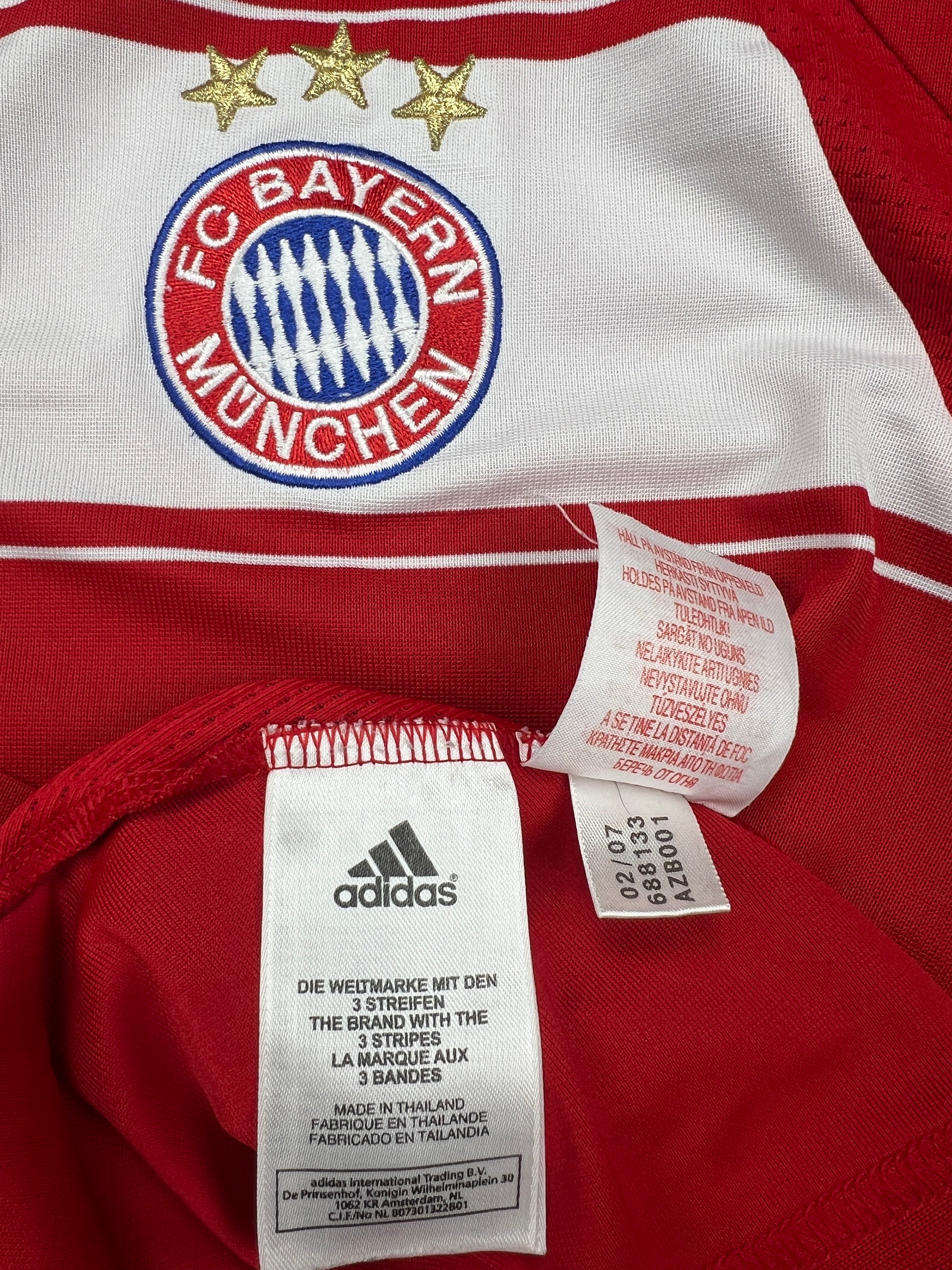 Bayern München 2007-08 "Luca Toni" Heim Trikot Gr.164 (wie S) adidas