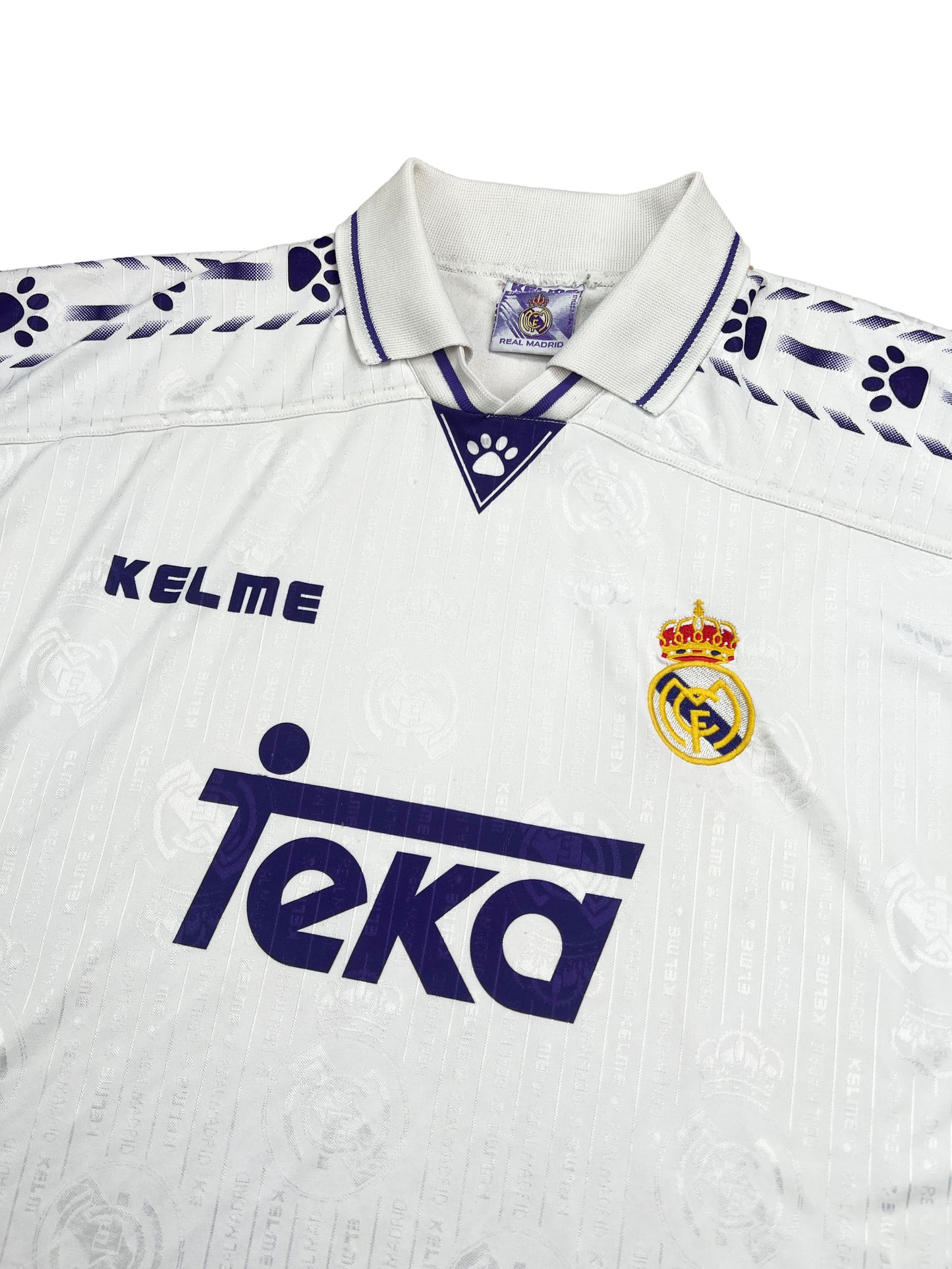 Real Madrid 1996-97 Heim Trikot XL Kelme