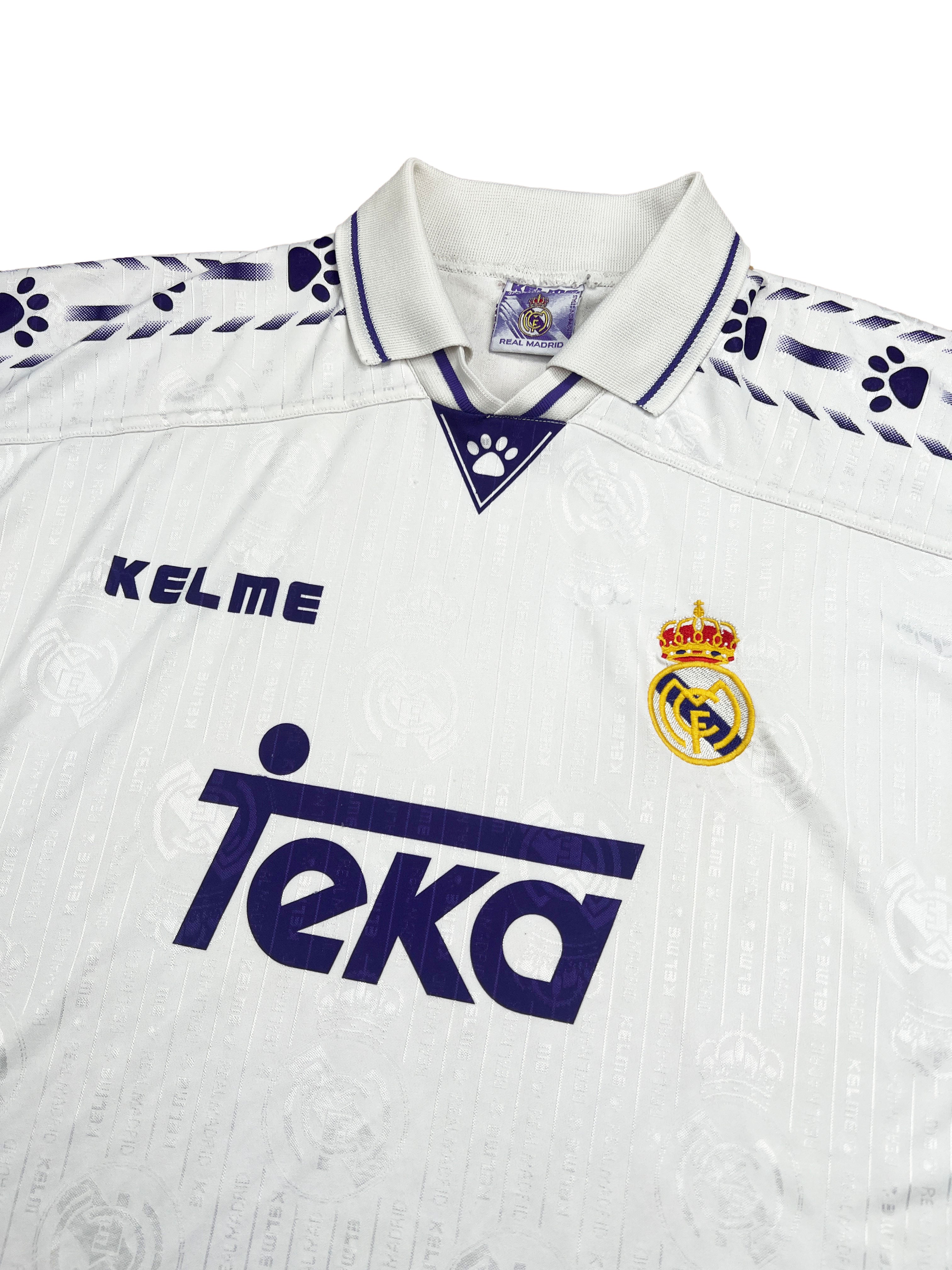 Real Madrid 1996-97 Heim Trikot XL Kelme