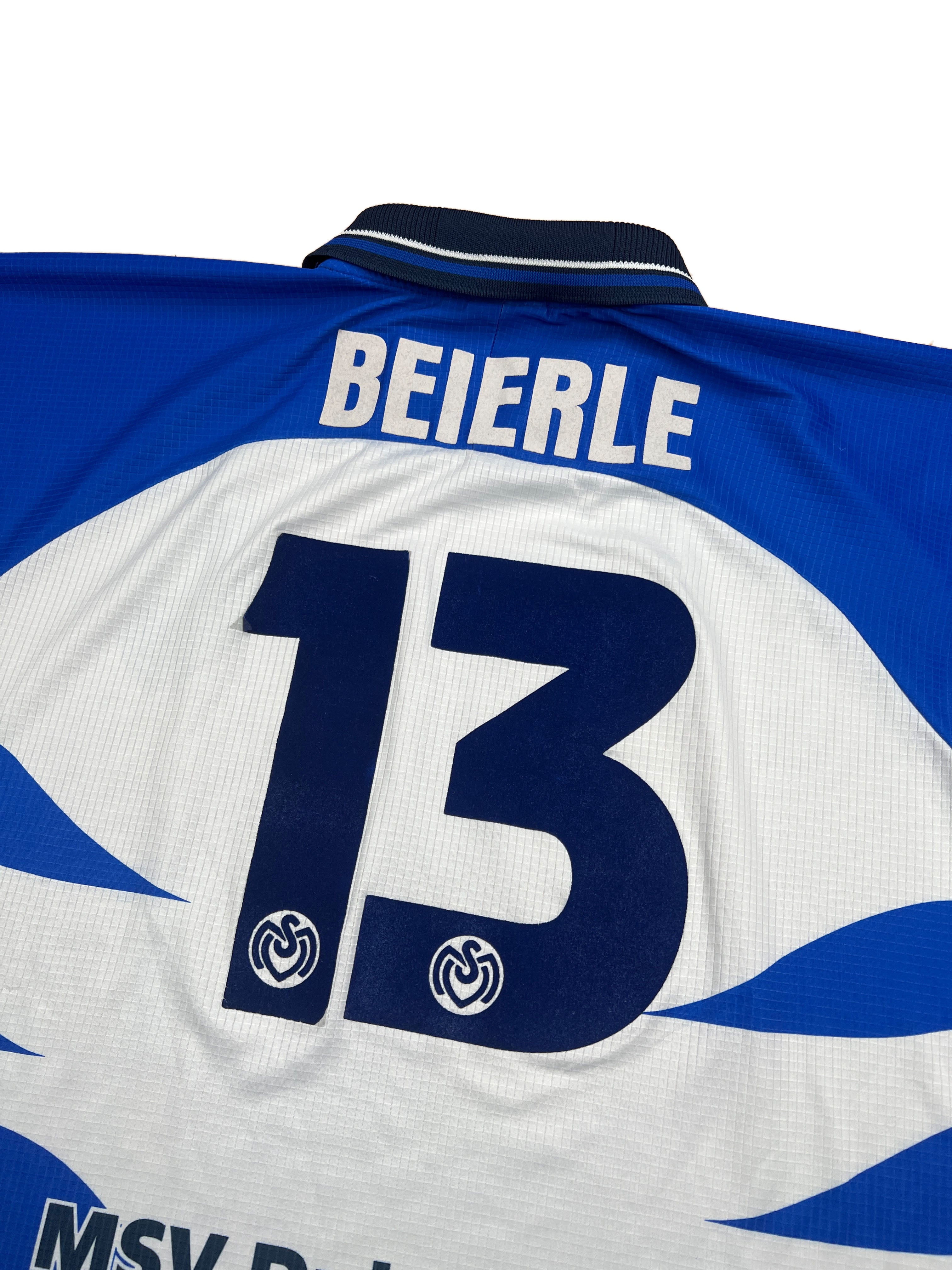 MSV Duisburg 1998-99 "Beierle" Heim Trikot L DIADORA