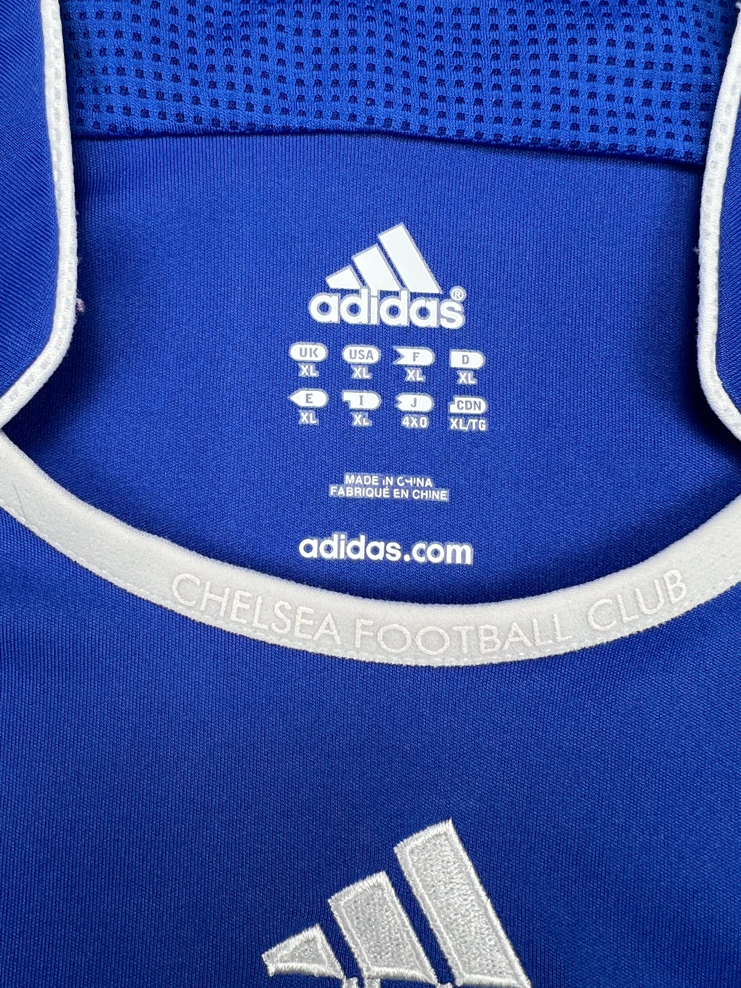 Chelsea 2006-08 "Drogba" Heim Trikot XL adidas
