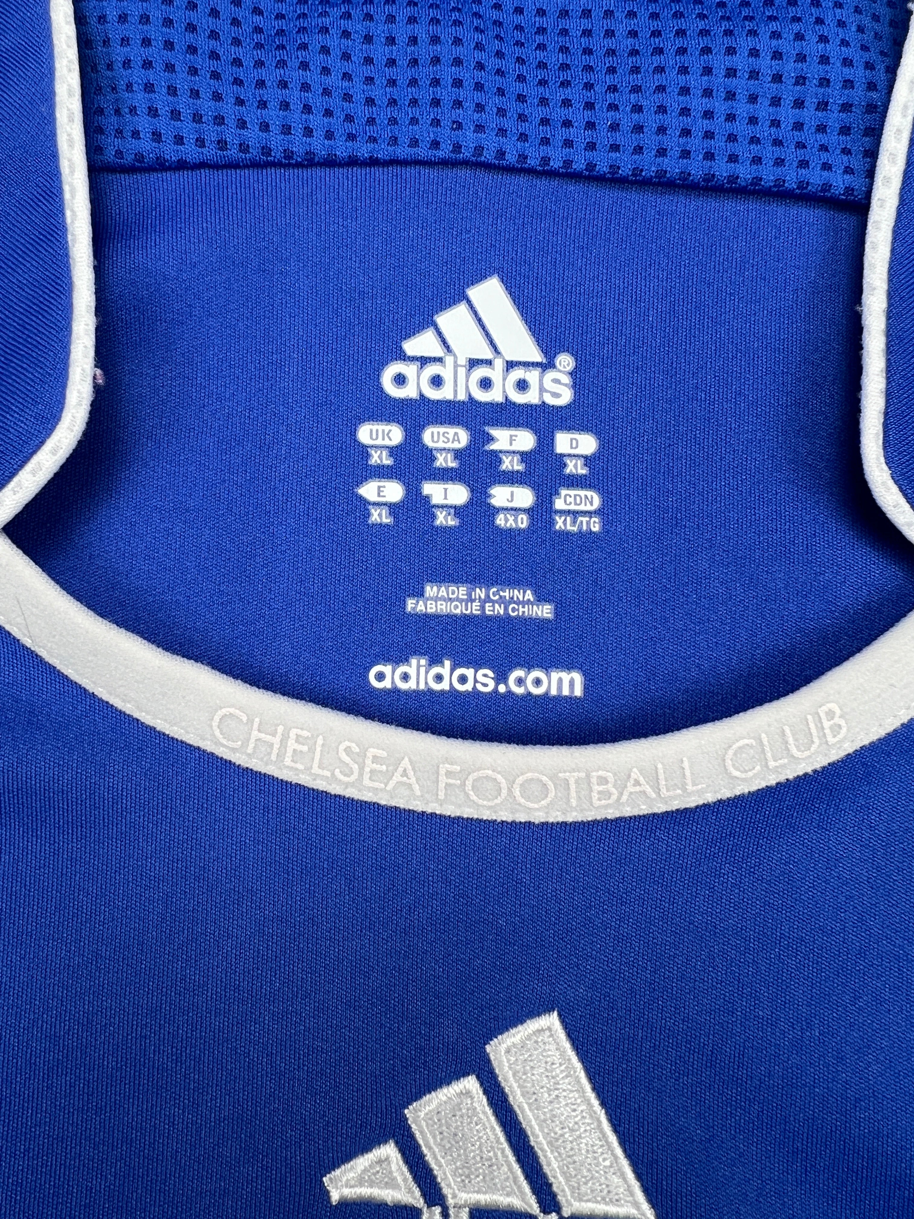 Chelsea 2006-08 "Drogba" Heim Trikot XL adidas