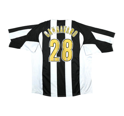 Juventus 2004-05 "Cannavaro" Heim Trikot XXL nike