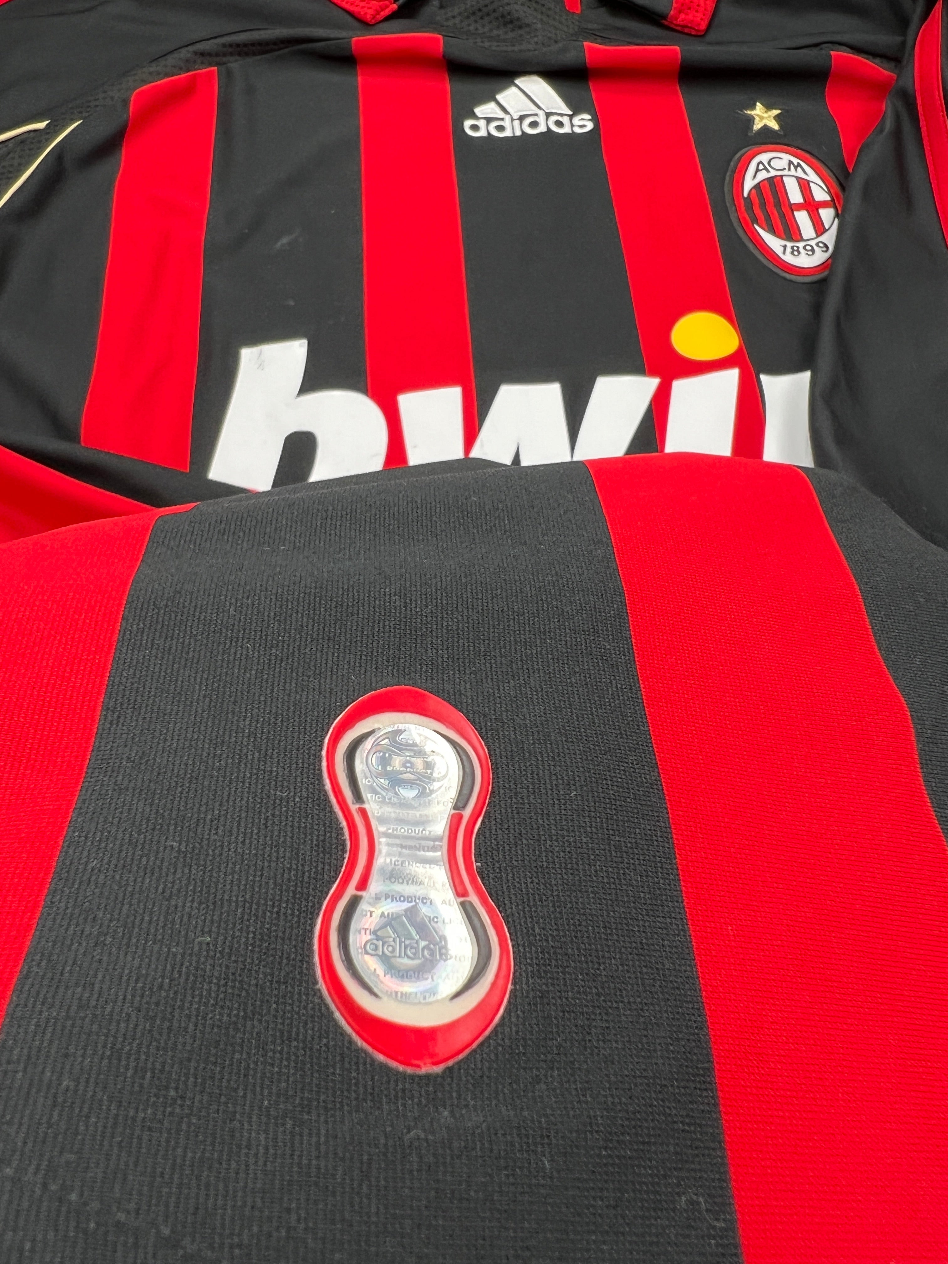 AC Mailand 2006-07 "Maldini" Heim Trikot XXL adidas