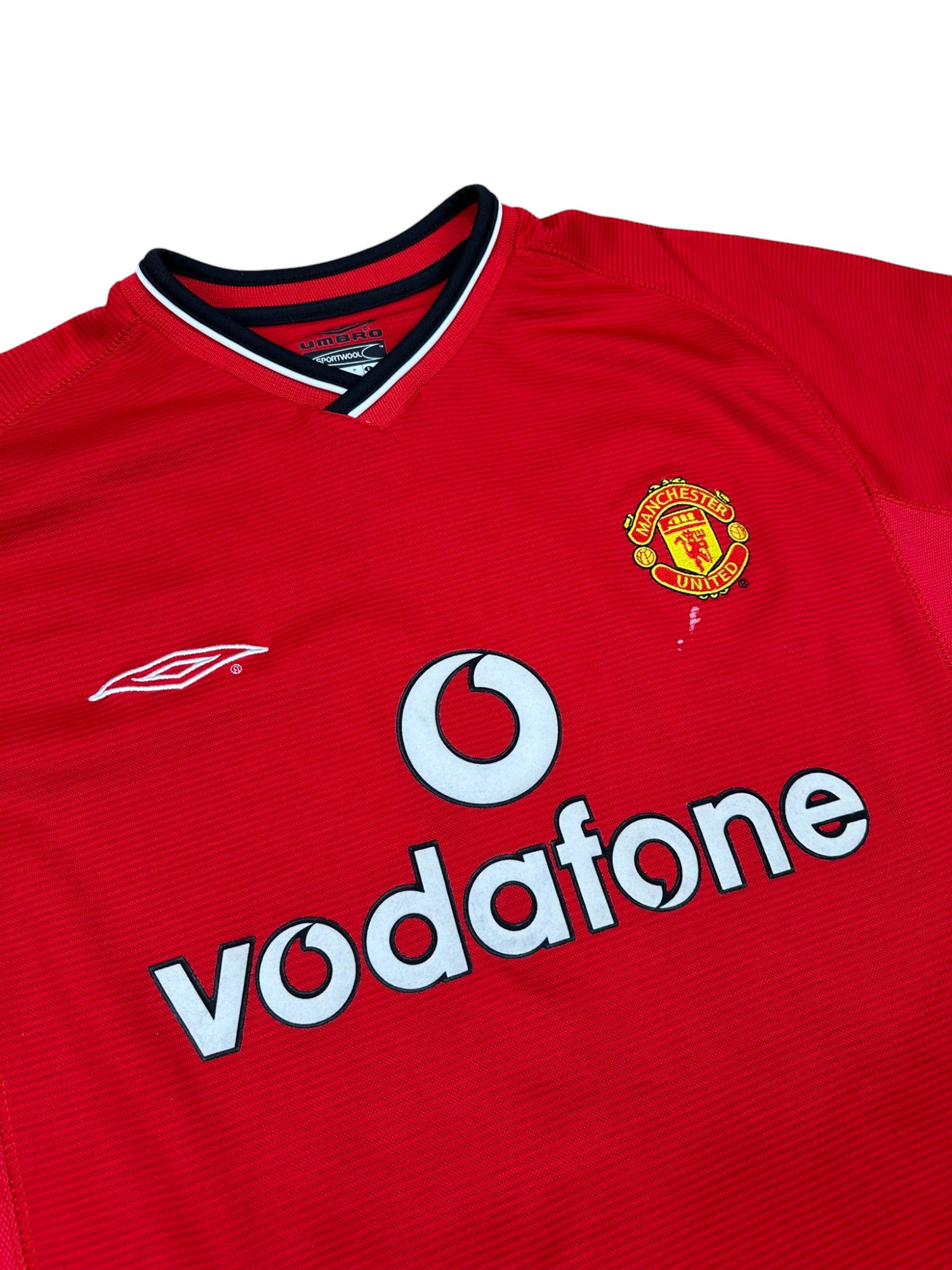 Manchester United 2000-02 "Beckham" Heim Trikot M umbro