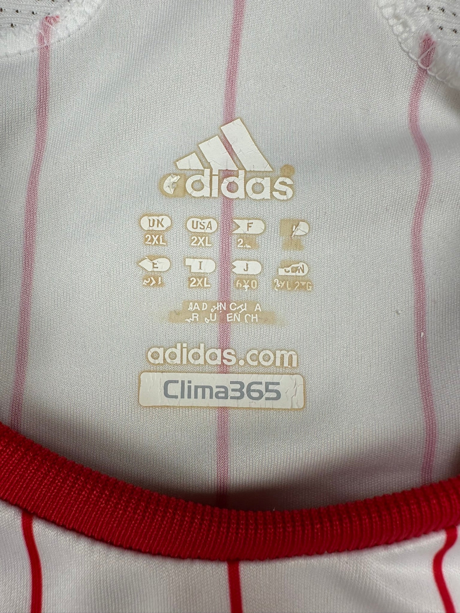 Hamburger SV 2007-09 Heim Trikot XXL adidas