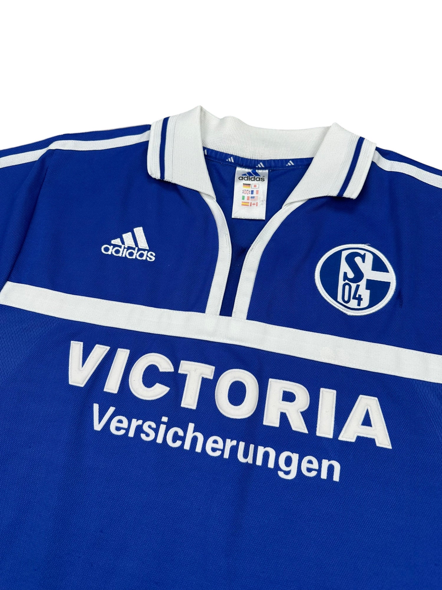 Schalke 04 2001-02 Heim Trikot XXL adidas