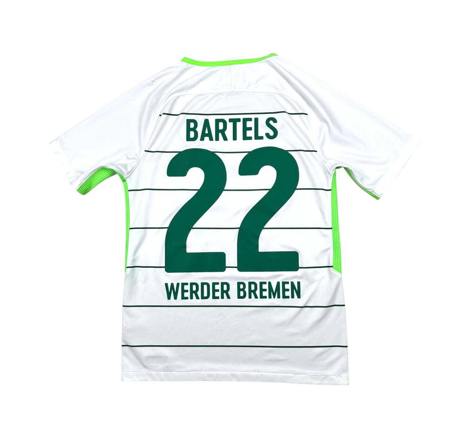 Werder Bremen 2017-18 "Bartels" Auswärts Trikot S nike