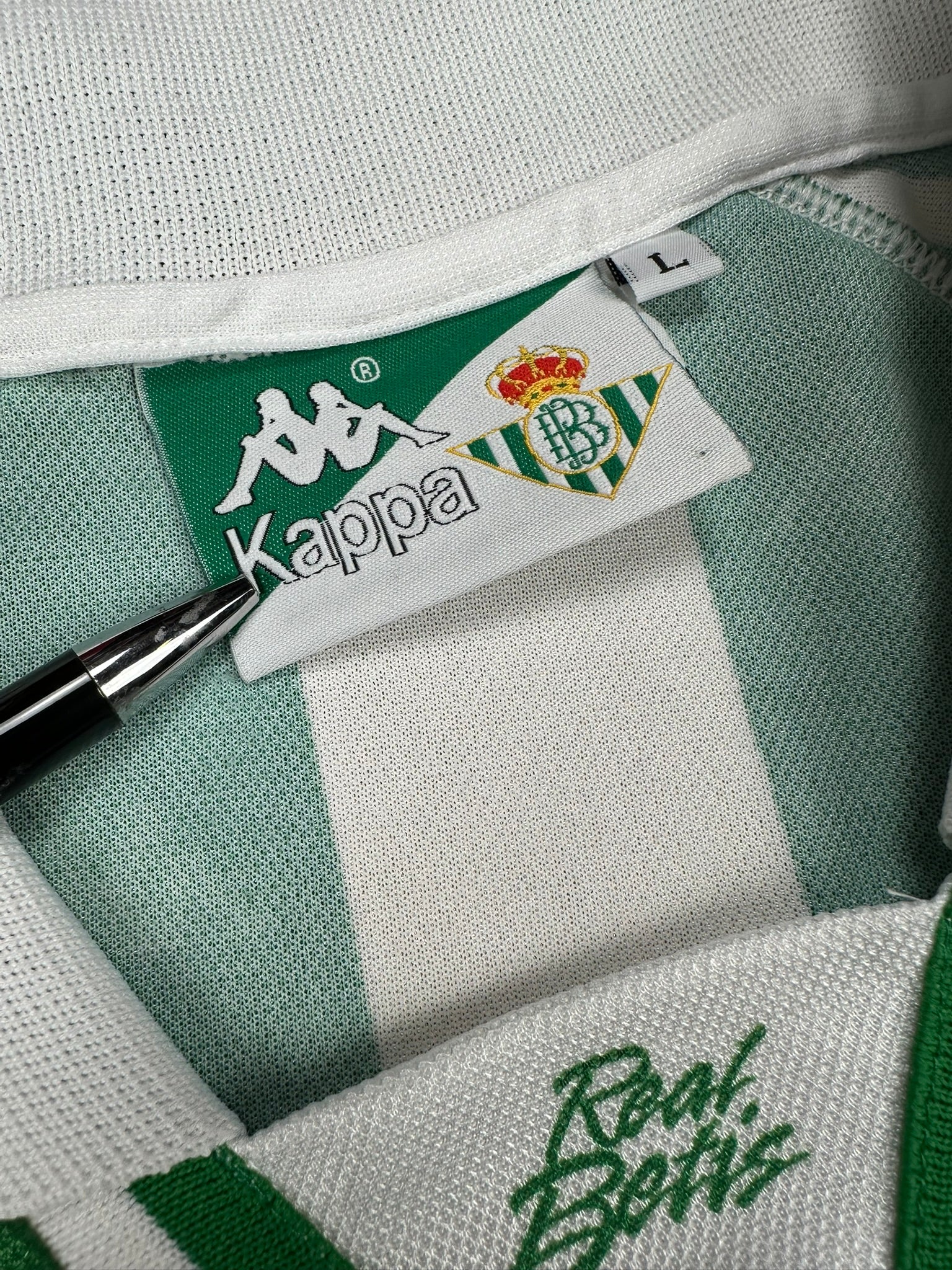 Real Betis 1995-97 Heim Trikot L kappa
