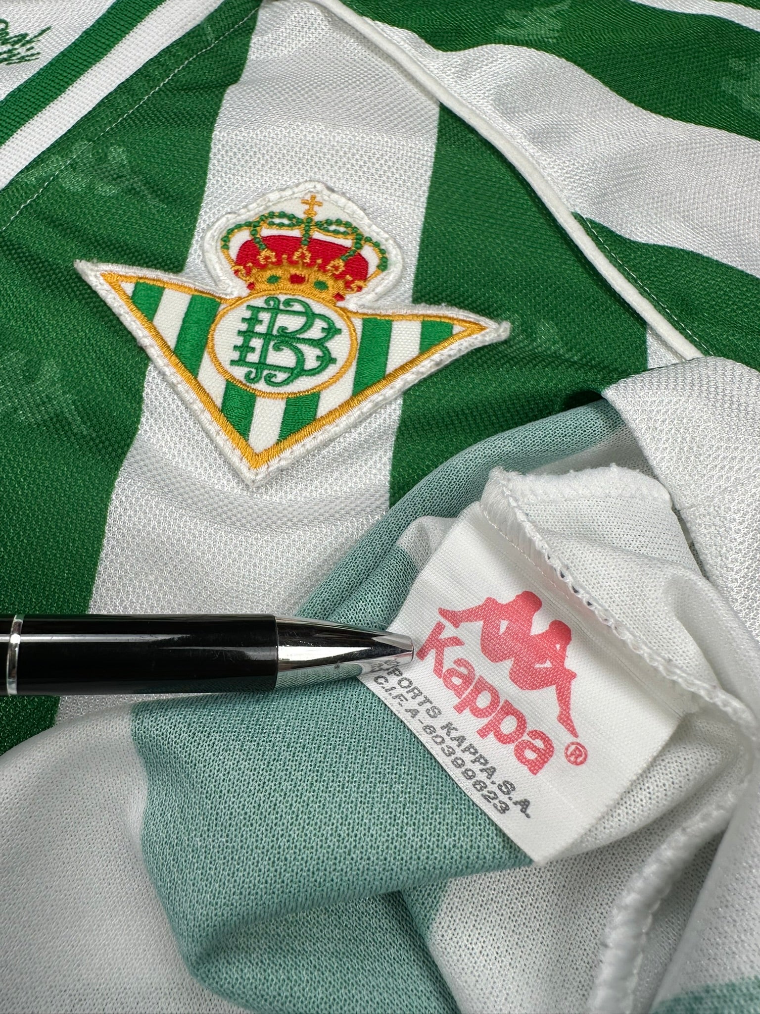 Real Betis 1995-97 Heim Trikot L kappa