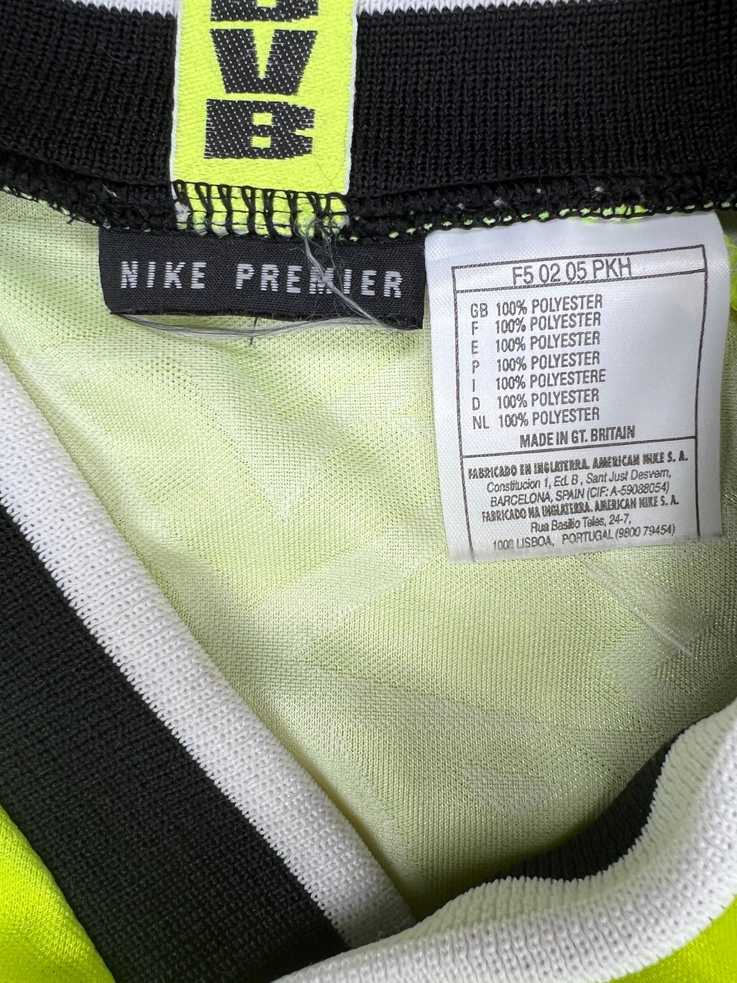 Borussia Dortmund 1995-96 Heim Trikot "L" Nike BVB