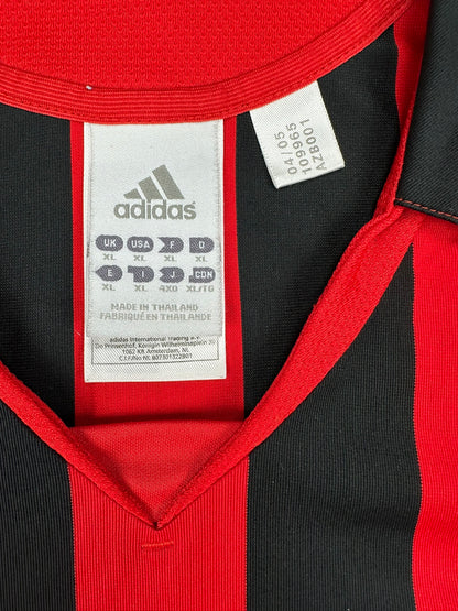 AC Mailand 2005-06 "Gilardino" Heim Trikot XL adidas