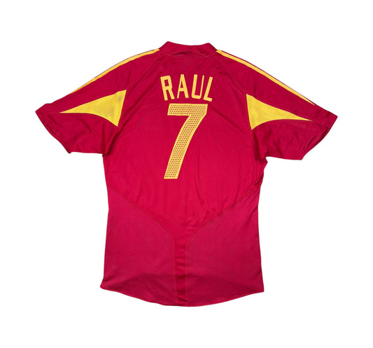 Spanien 2004-06 "Raul" Heim Trikot L adidas