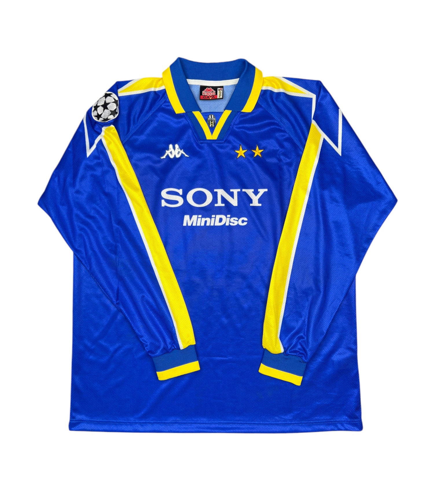 [SPIELGETRAGEN/SPIELVORBEREITET] Juventus 1996-97 "Amoruso" Auswärts Trikot (XL) kappa