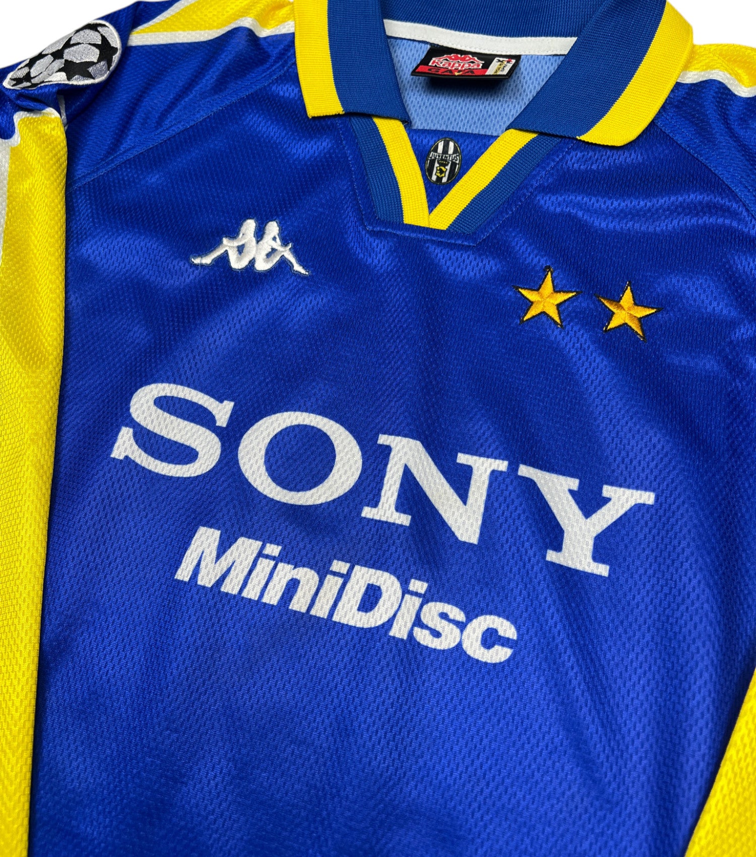 [SPIELGETRAGEN/SPIELVORBEREITET] Juventus 1996-97 "Amoruso" Auswärts Trikot (XL) kappa