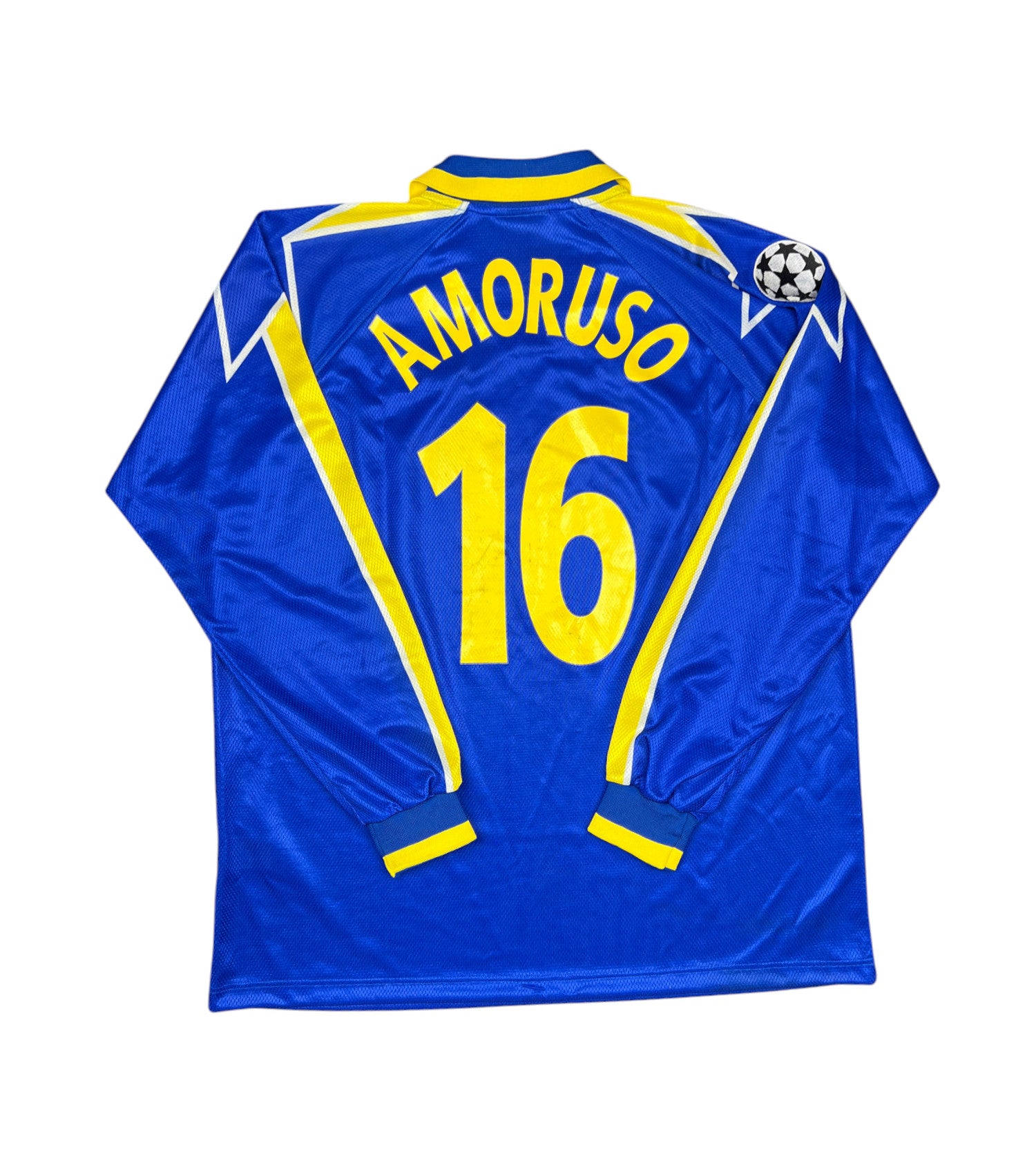 [SPIELGETRAGEN/SPIELVORBEREITET] Juventus 1996-97 "Amoruso" Auswärts Trikot (XL) kappa