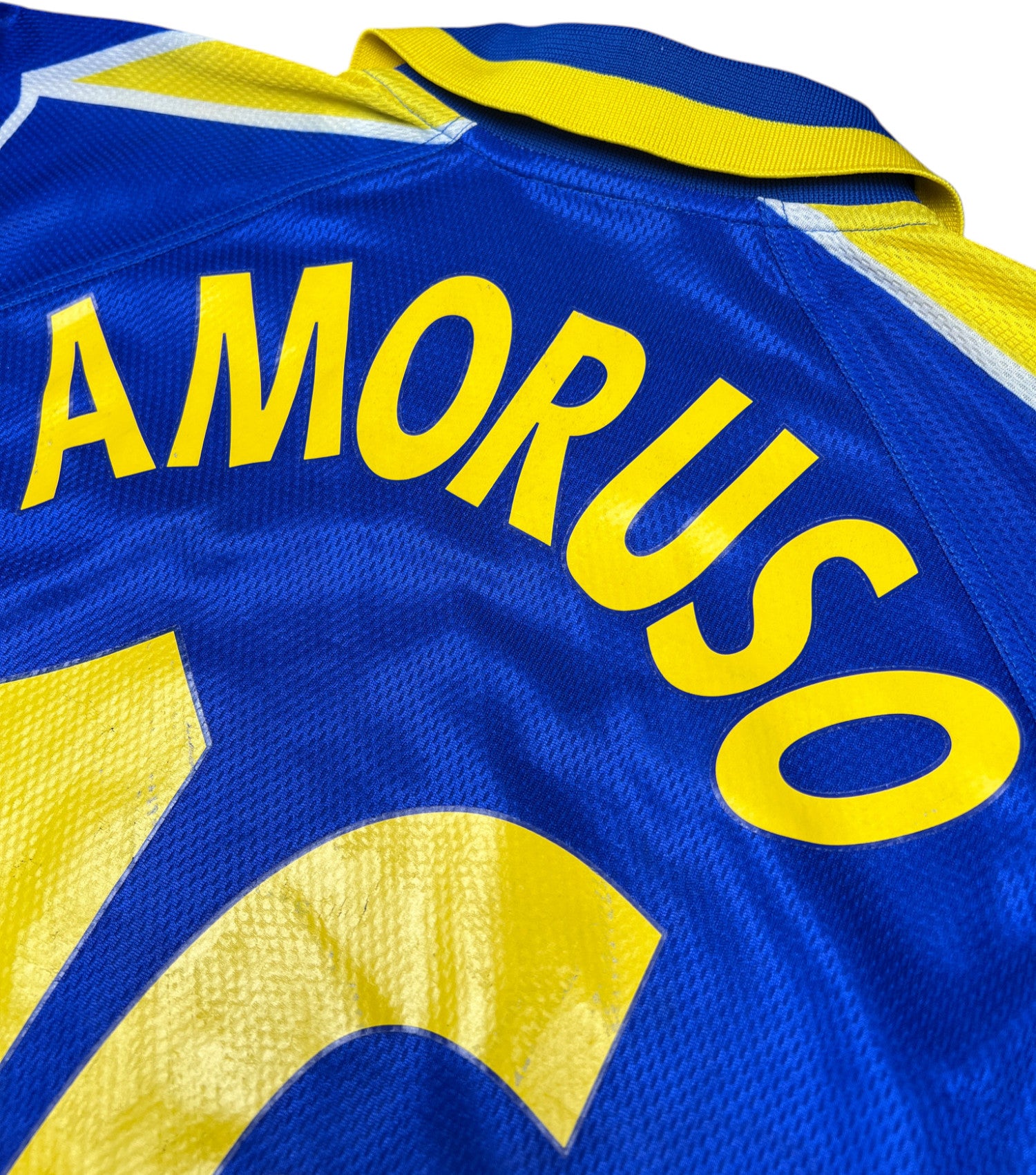 [SPIELGETRAGEN/SPIELVORBEREITET] Juventus 1996-97 "Amoruso" Auswärts Trikot (XL) kappa