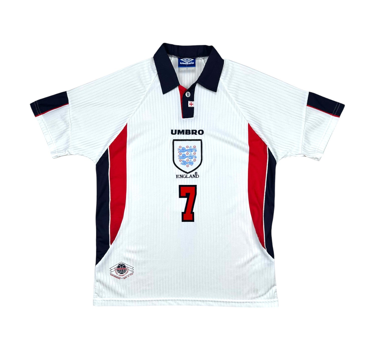 England 1998-00 "Beckham" Heim Trikot L umbro