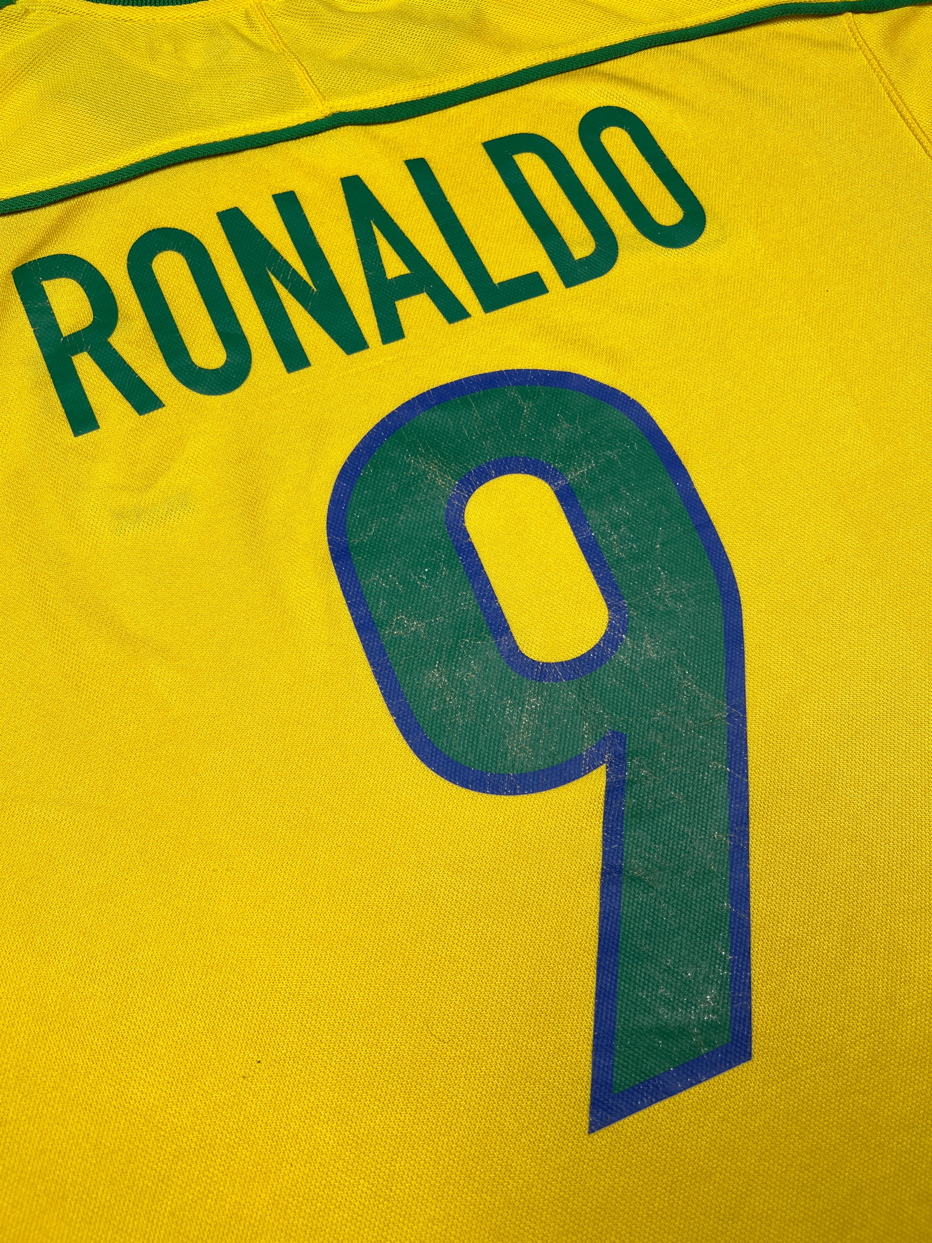 Brasilien 1998 "Ronaldo" Heim Trikot (L) nike