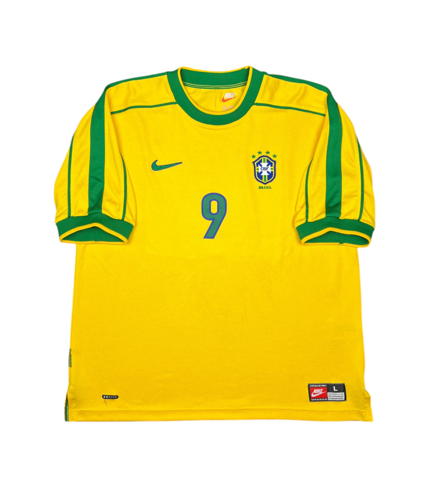 Brasilien 1998 "Ronaldo" Heim Trikot (L) nike