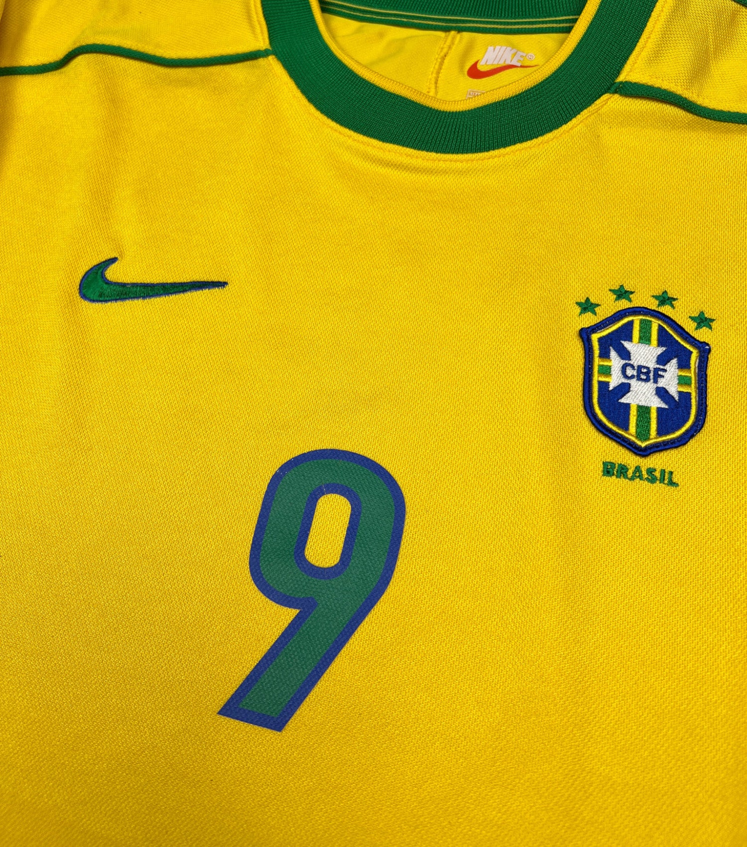 Brasilien 1998 "Ronaldo" Heim Trikot (L) nike