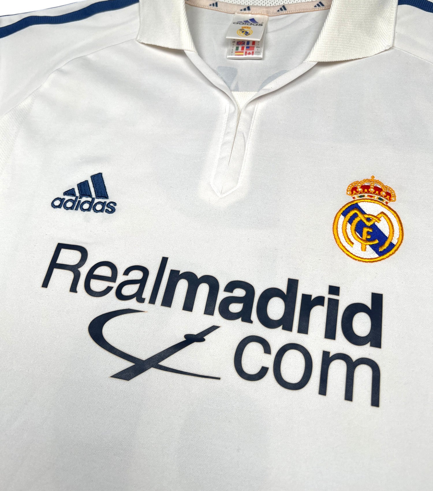 Real Madrid 2001-02 "Zidane" Heim Trikot (XL) adidas