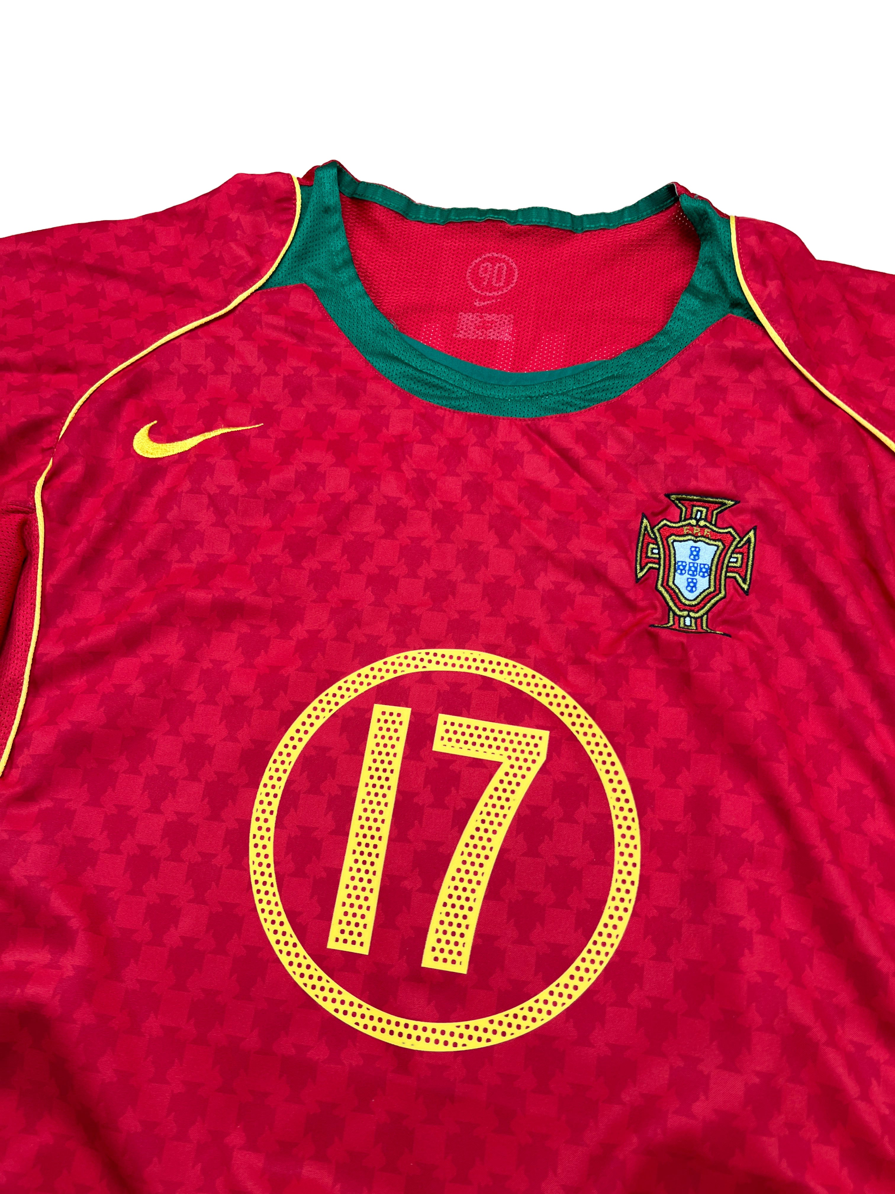 Portugal 2004-06 "C.Ronaldo" Heim Trikot L nike total 90