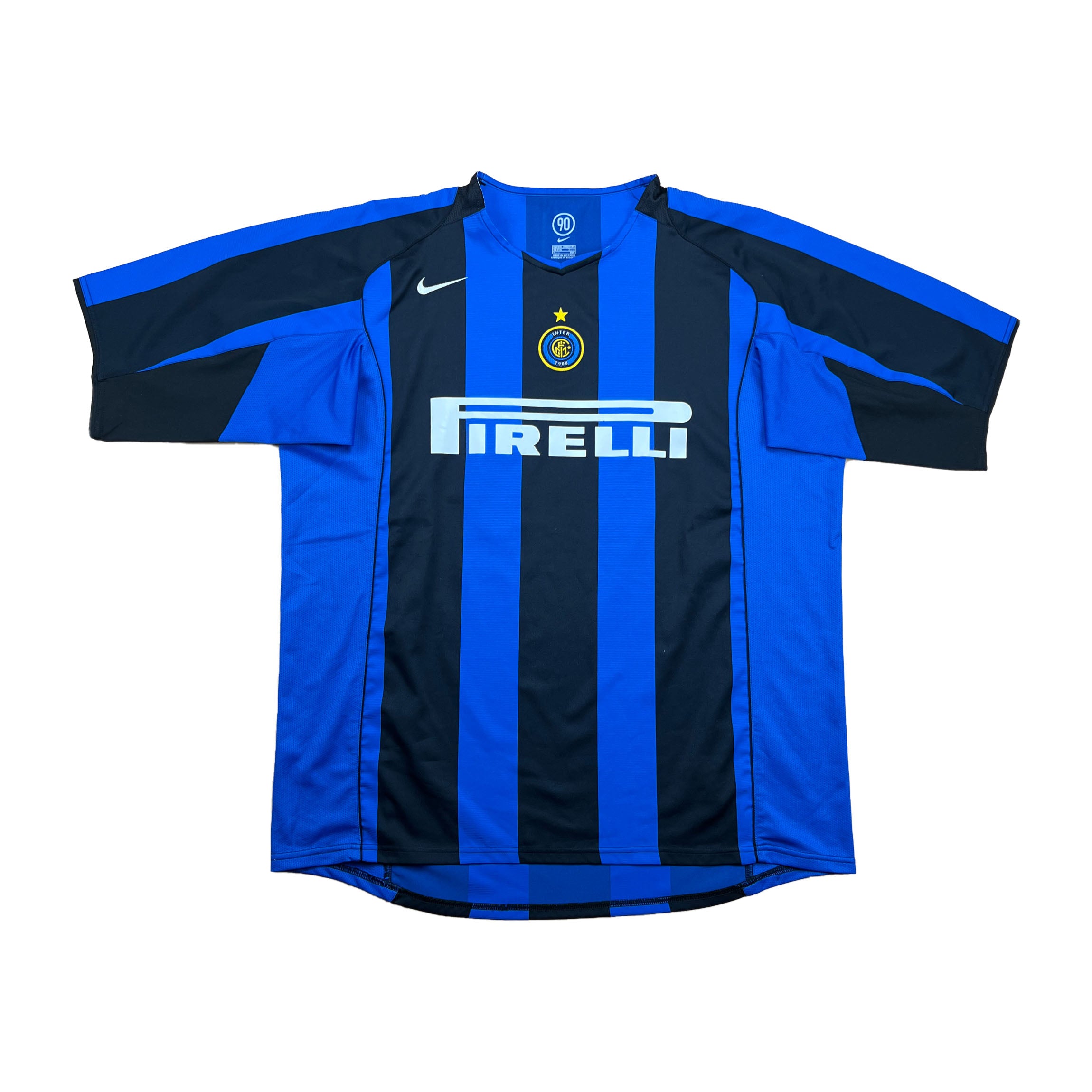 Inter Mailand 2004-05 "Adriano" Heim Trikot XXL nike total 90