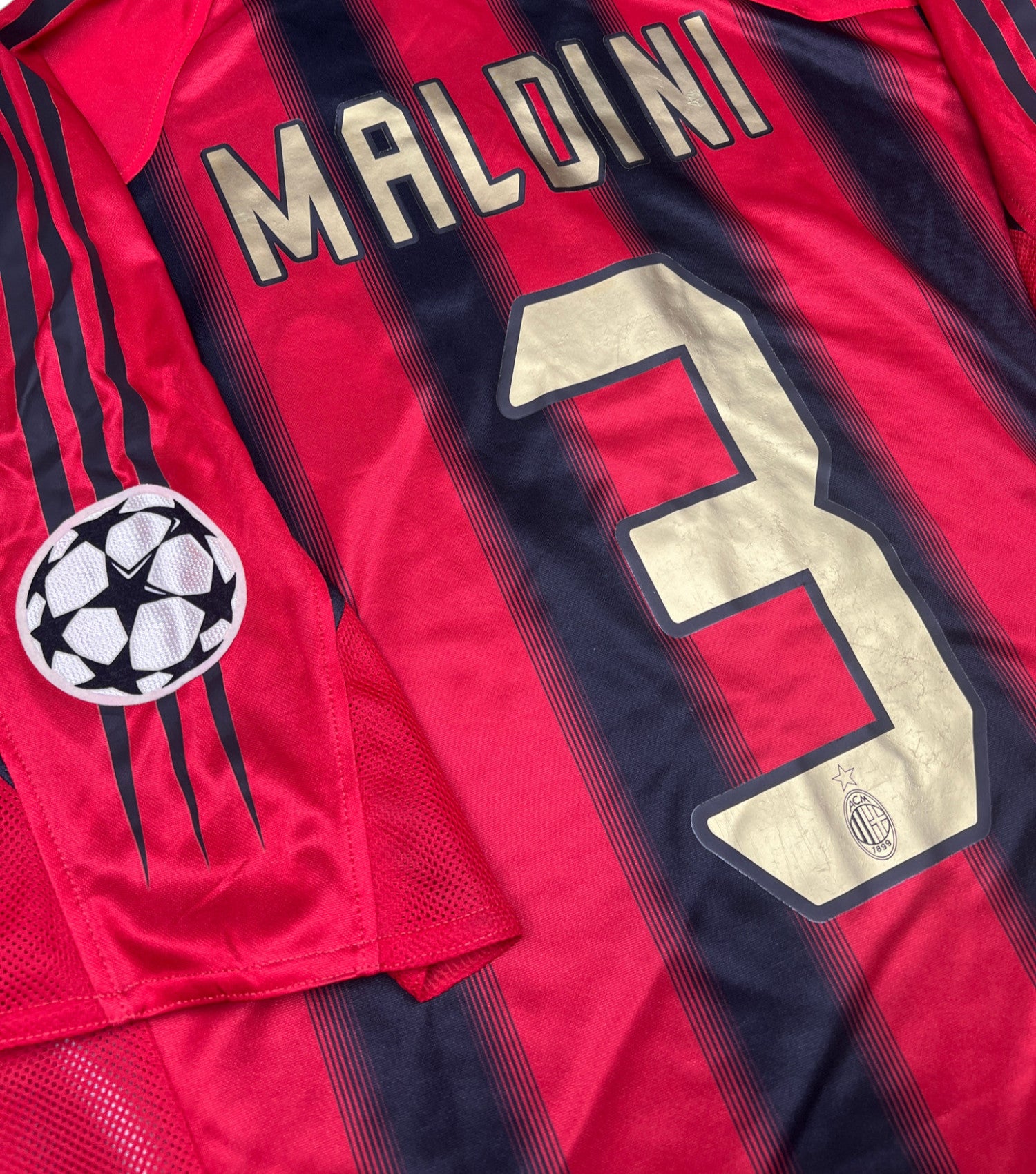 AC Mailand 2004-05 "Maldini" Heim Trikot (XL) adidas